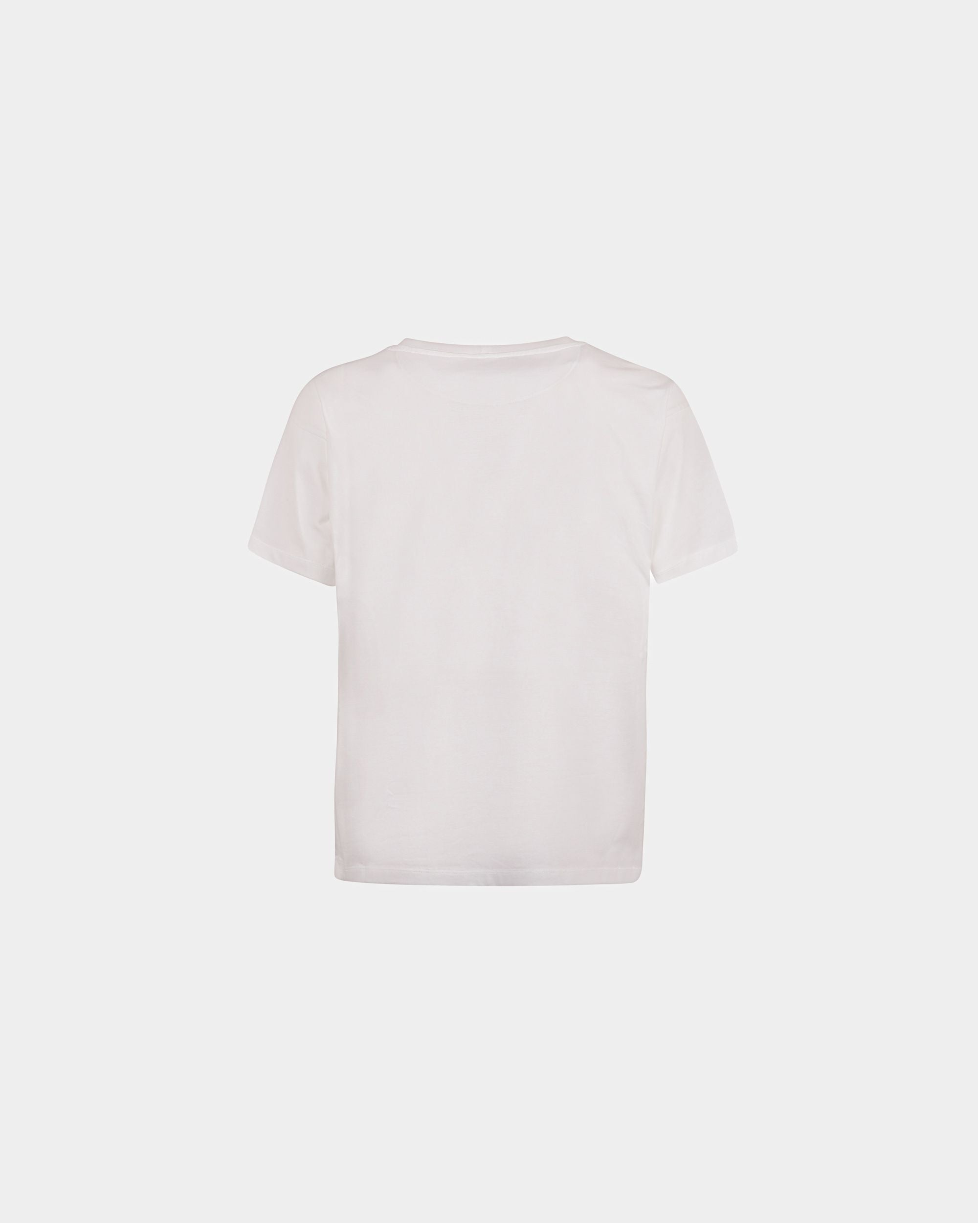 T-Shirt In Cotone Bianco - Uomo - Bally - 07