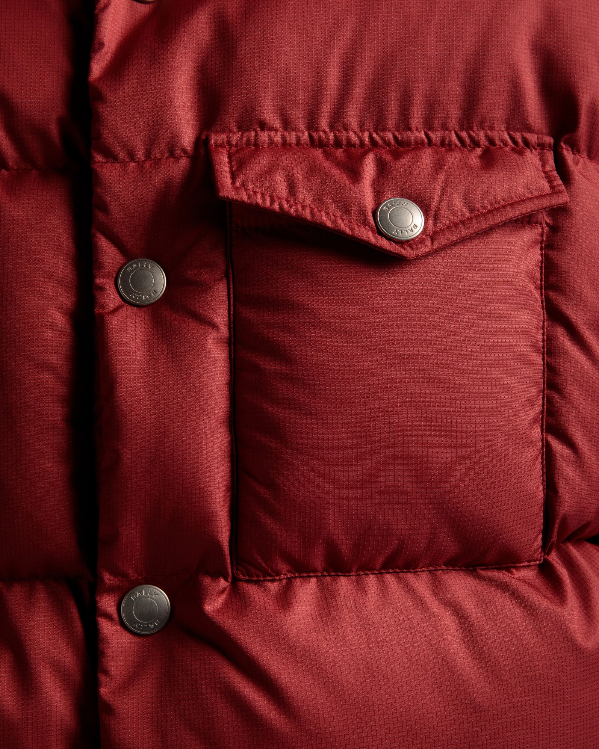 Doudoune Sans Manches Rouge - Homme - Bally - 04
