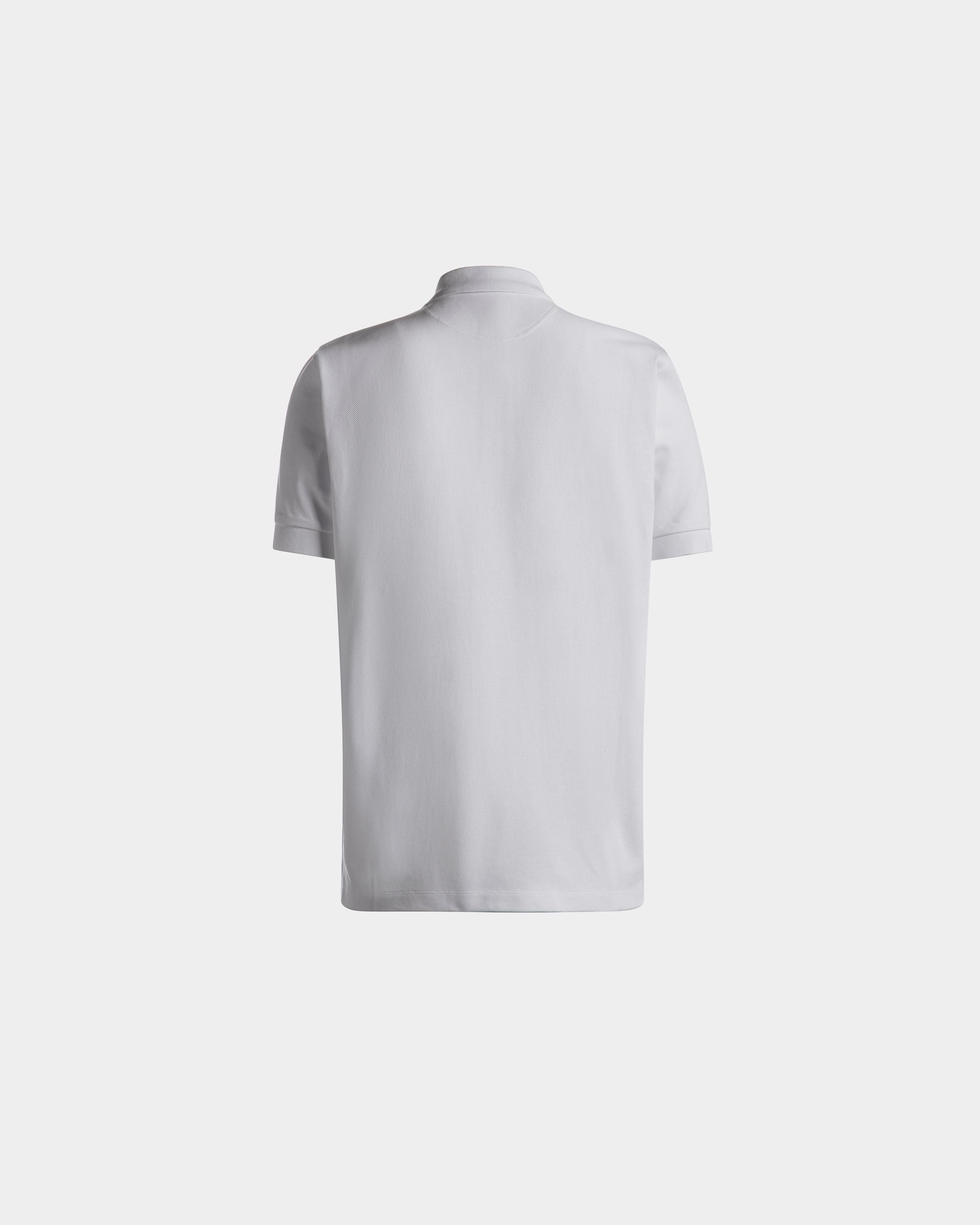Polo En Coton Blanc - Homme - Bally - 03