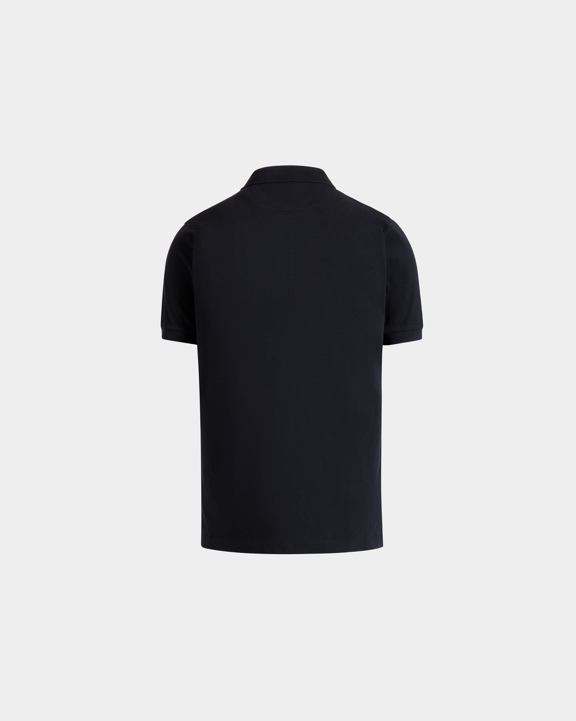 Poloshirt Aus Baumwolle In Navy Blue - Herren - Bally - 07