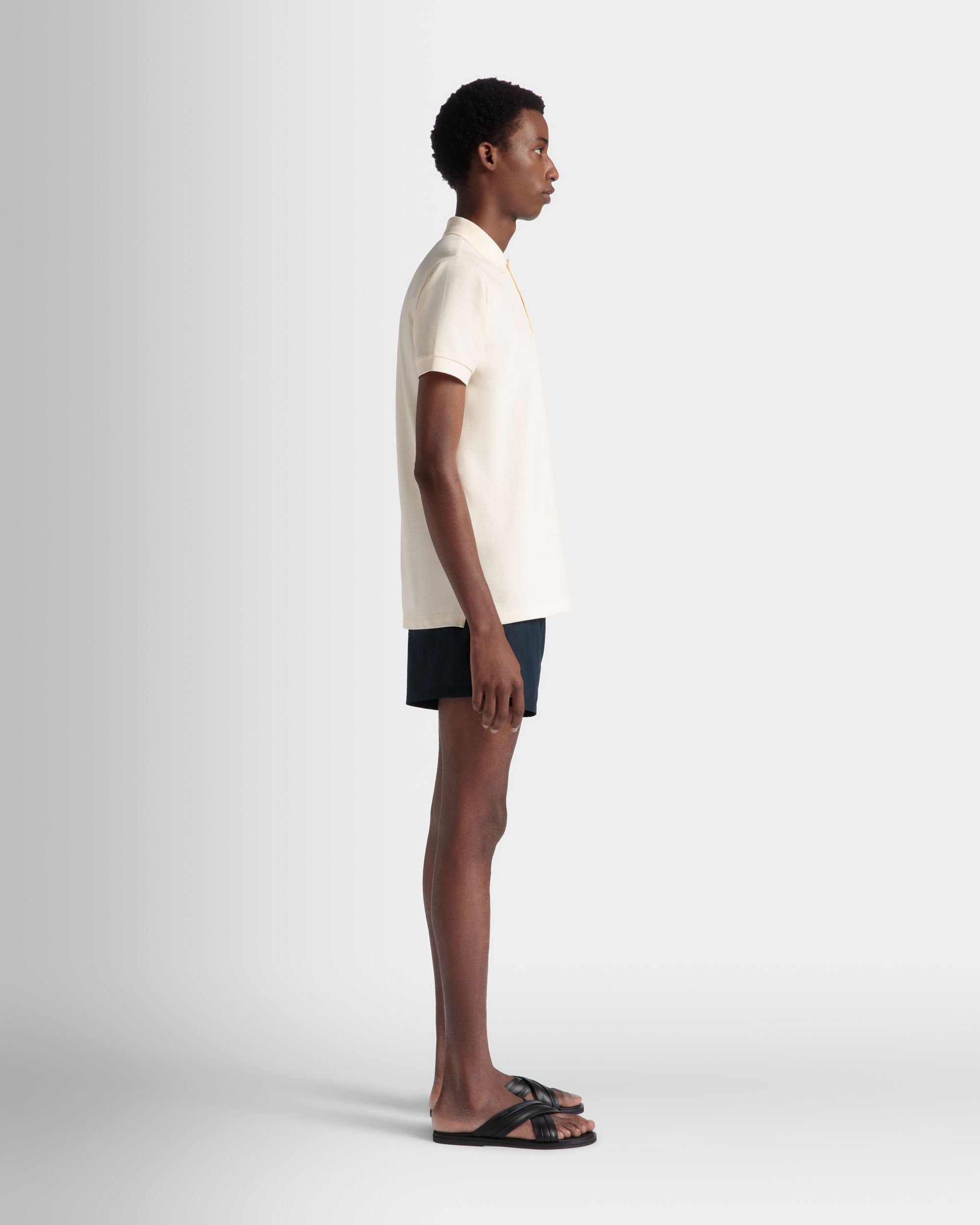 Summer Capsule Badebekleidung Aus Technischem Popeline In Marineblau - Herren - Bally - 06
