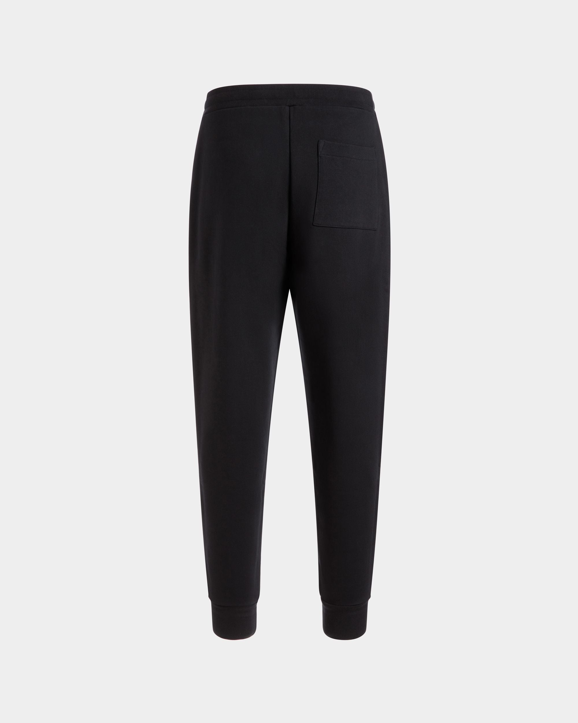 Sweatpants With a Bally Crest Logo In Black Cotton - Men's - Bally - 03