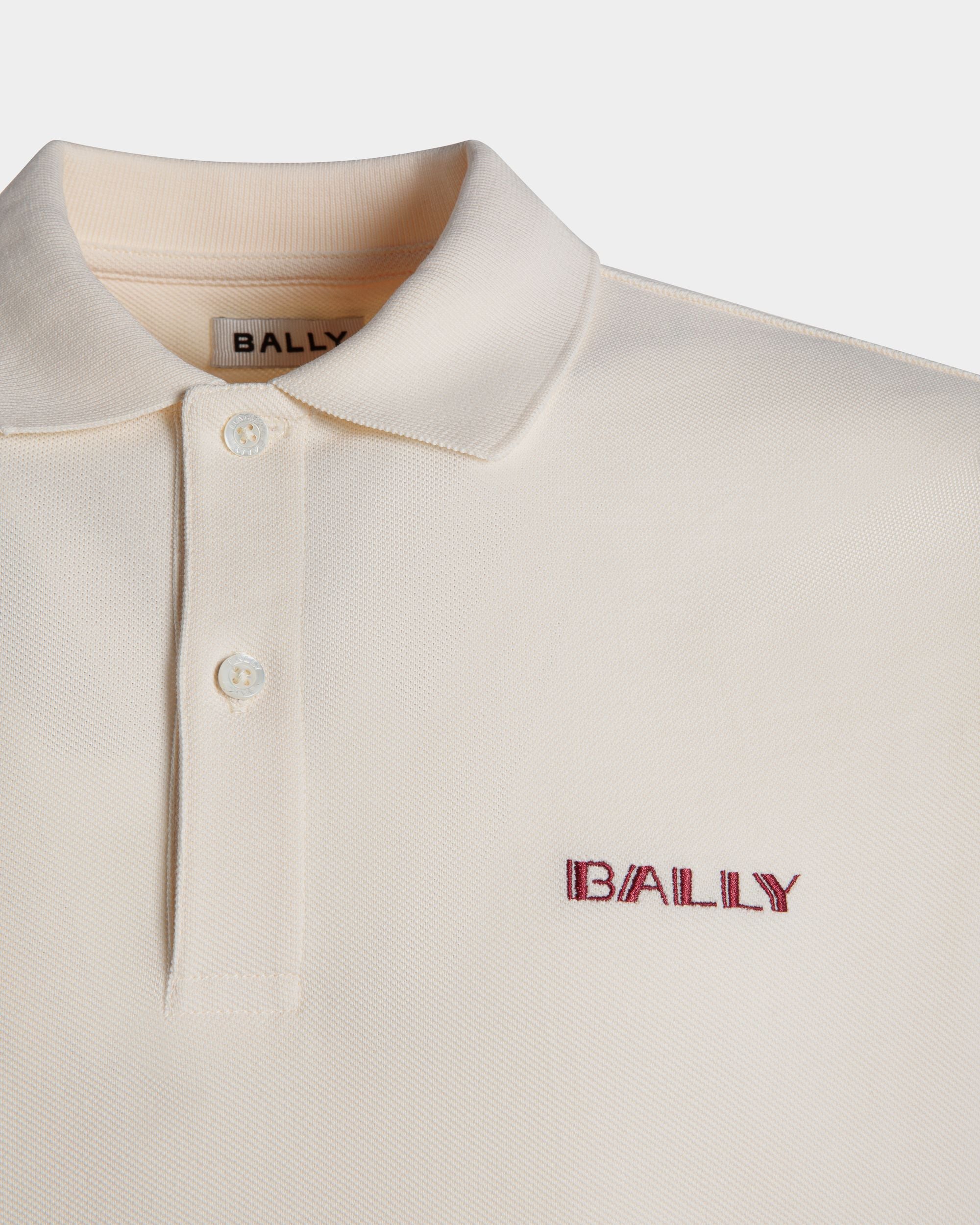 Polo Summer Capsule En Coton Blanc - Homme - Bally - 05