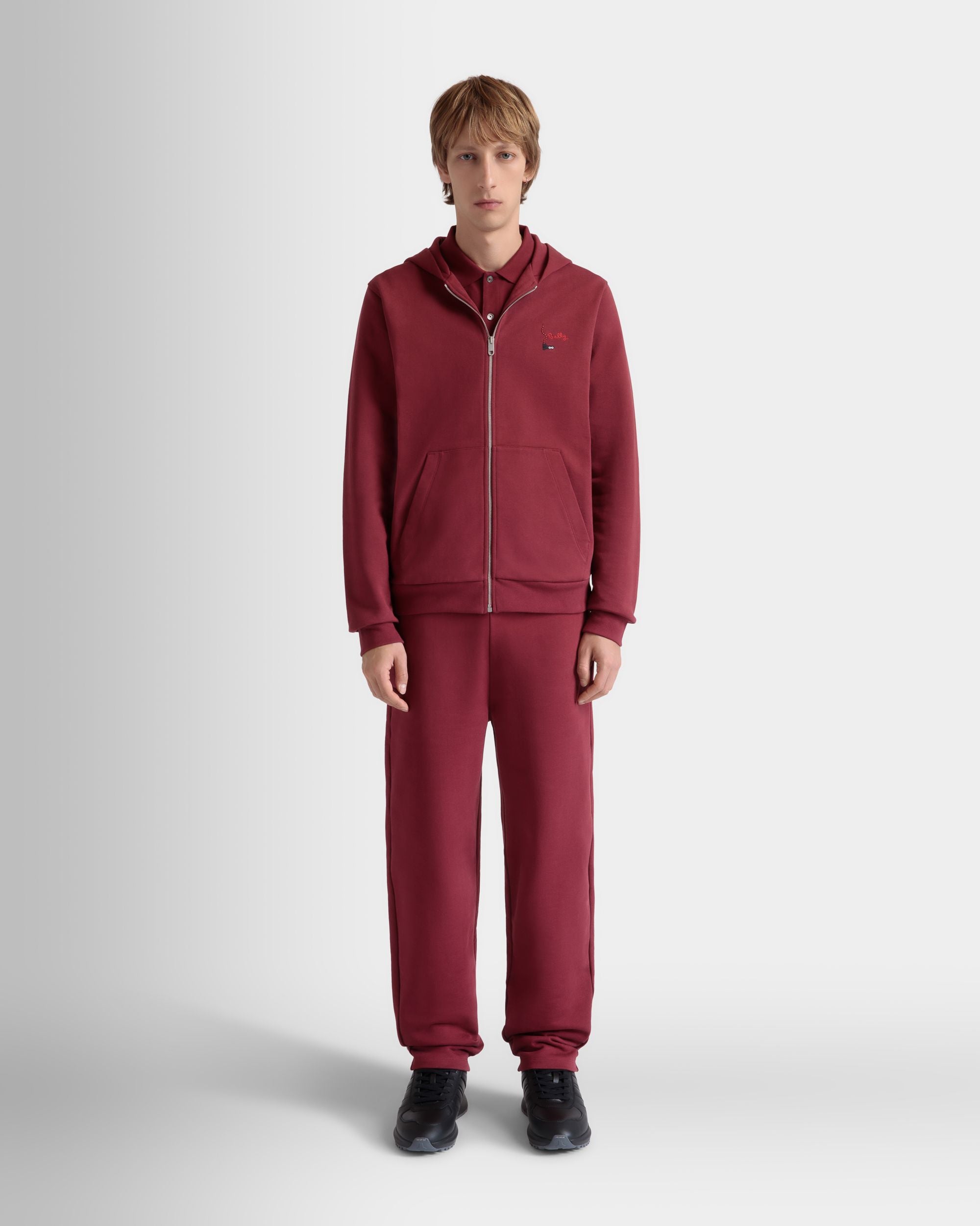 Felpa Con Cappuccio In Cotone Sirah - Uomo - Bally - 02