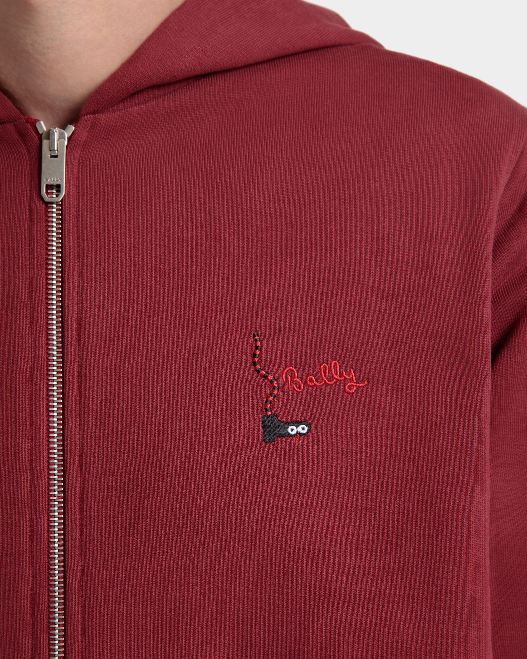 Felpa Con Cappuccio In Cotone Sirah - Uomo - Bally - 03