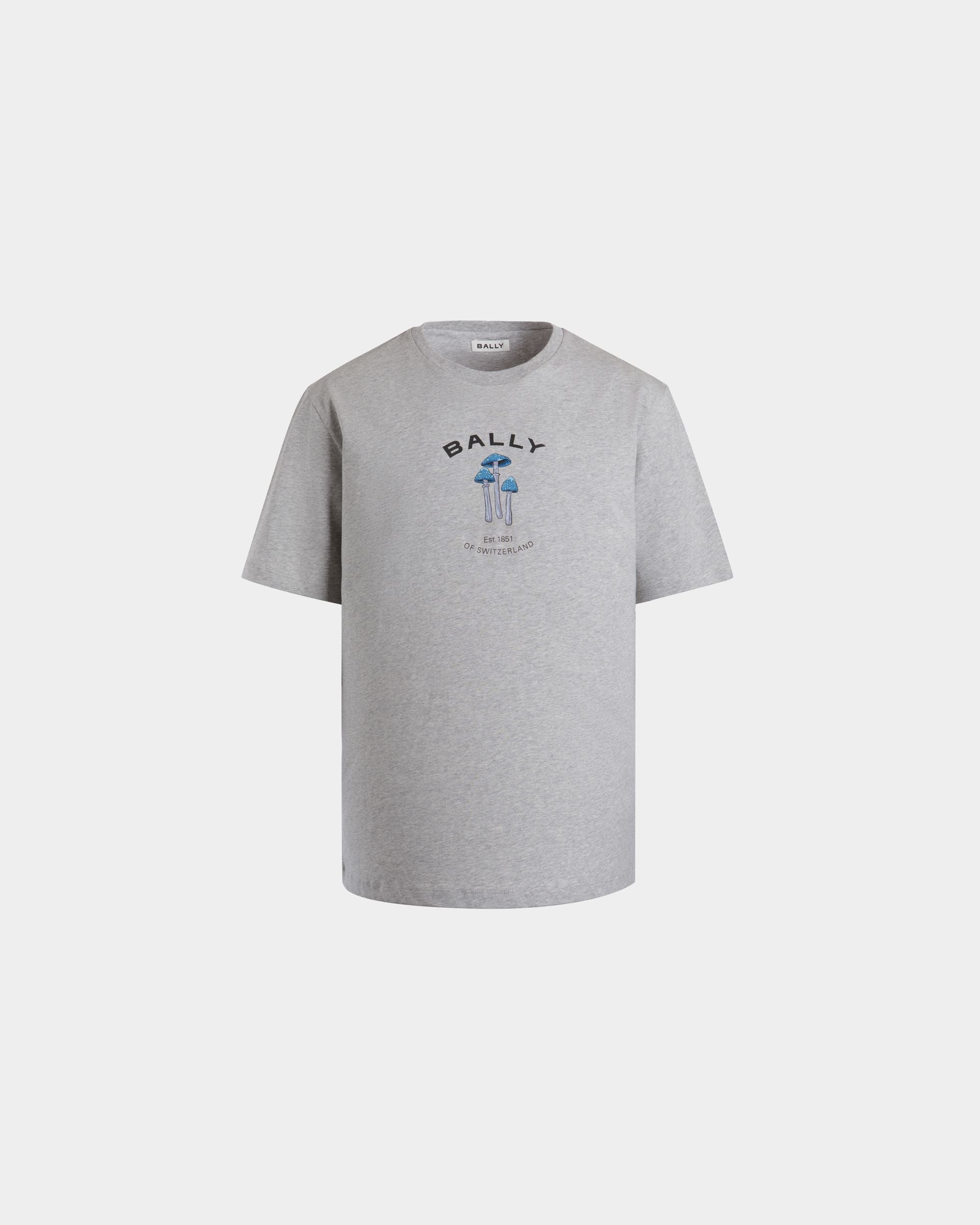 Cutsew T-Shirt In Grey Cotton - Herren - Bally - 01