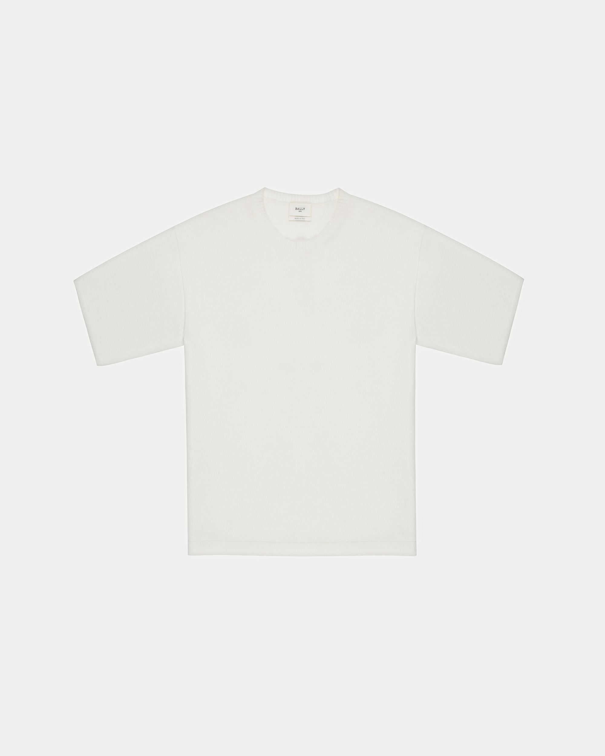 Gestricktes Kaschmir-T-Shirt - Herren - Bally - 05