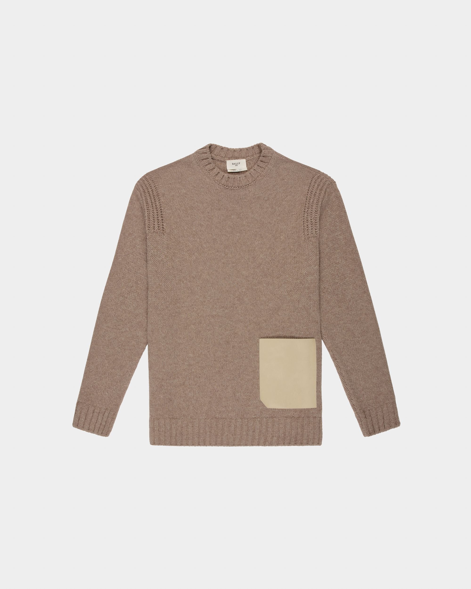 Wollpullover In Beige - Herren - Bally - 04