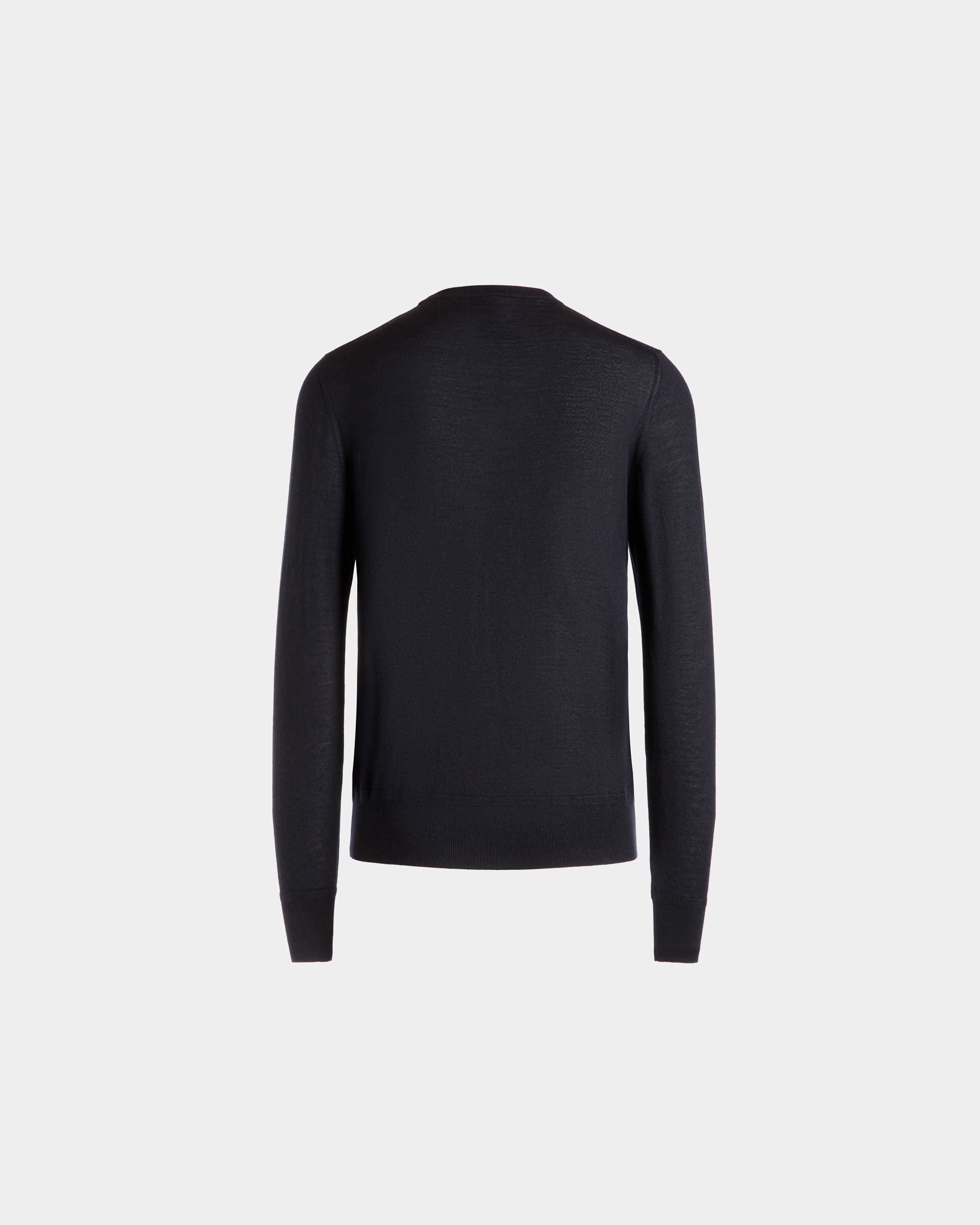 Pull Ras-Du-Cou Collection Voyage Adrien Brody En Cachemire Navy Blue - Homme - Bally - 09