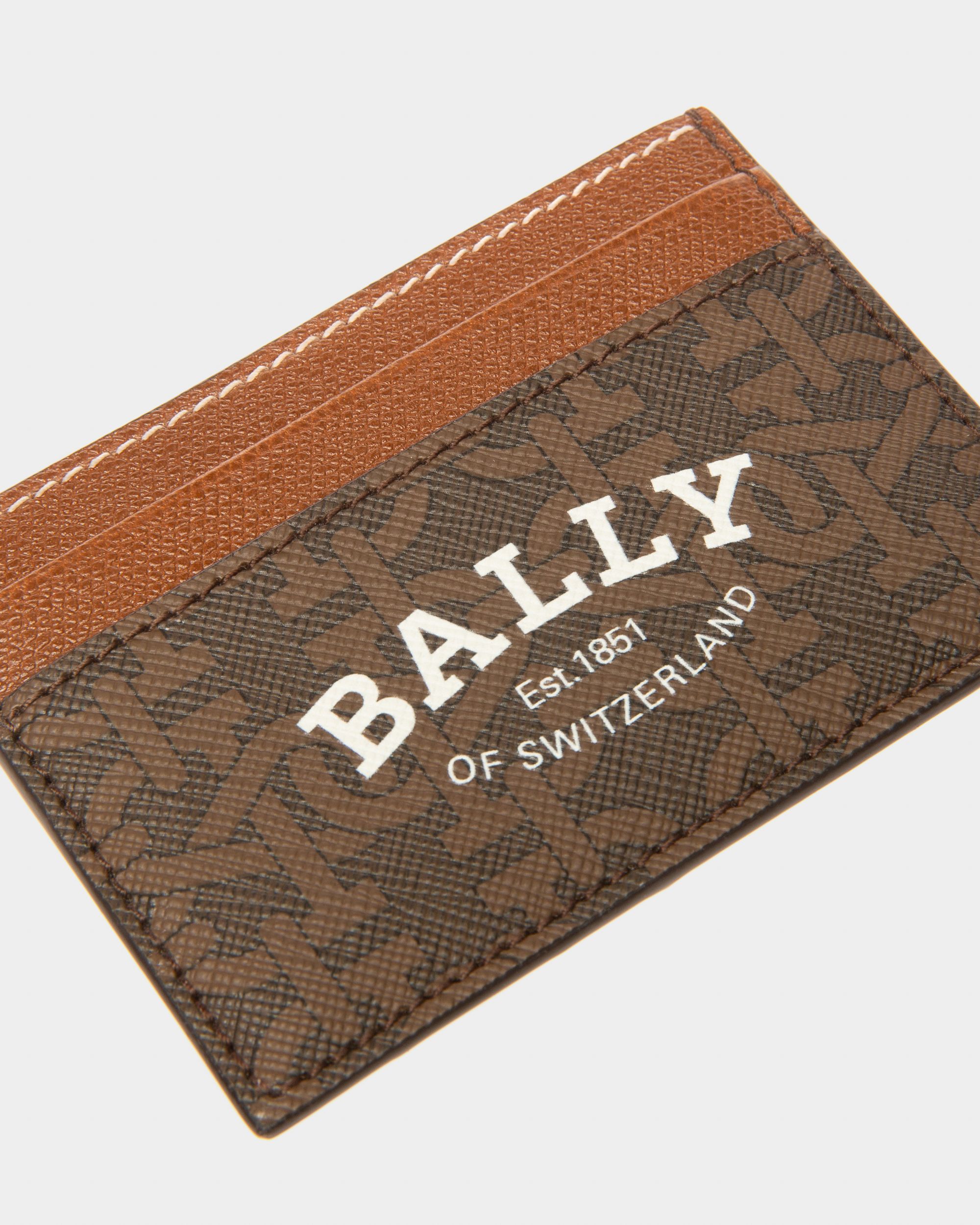 Bhar Kartenetui Aus Braunem Tpu - Herren - Bally - 04