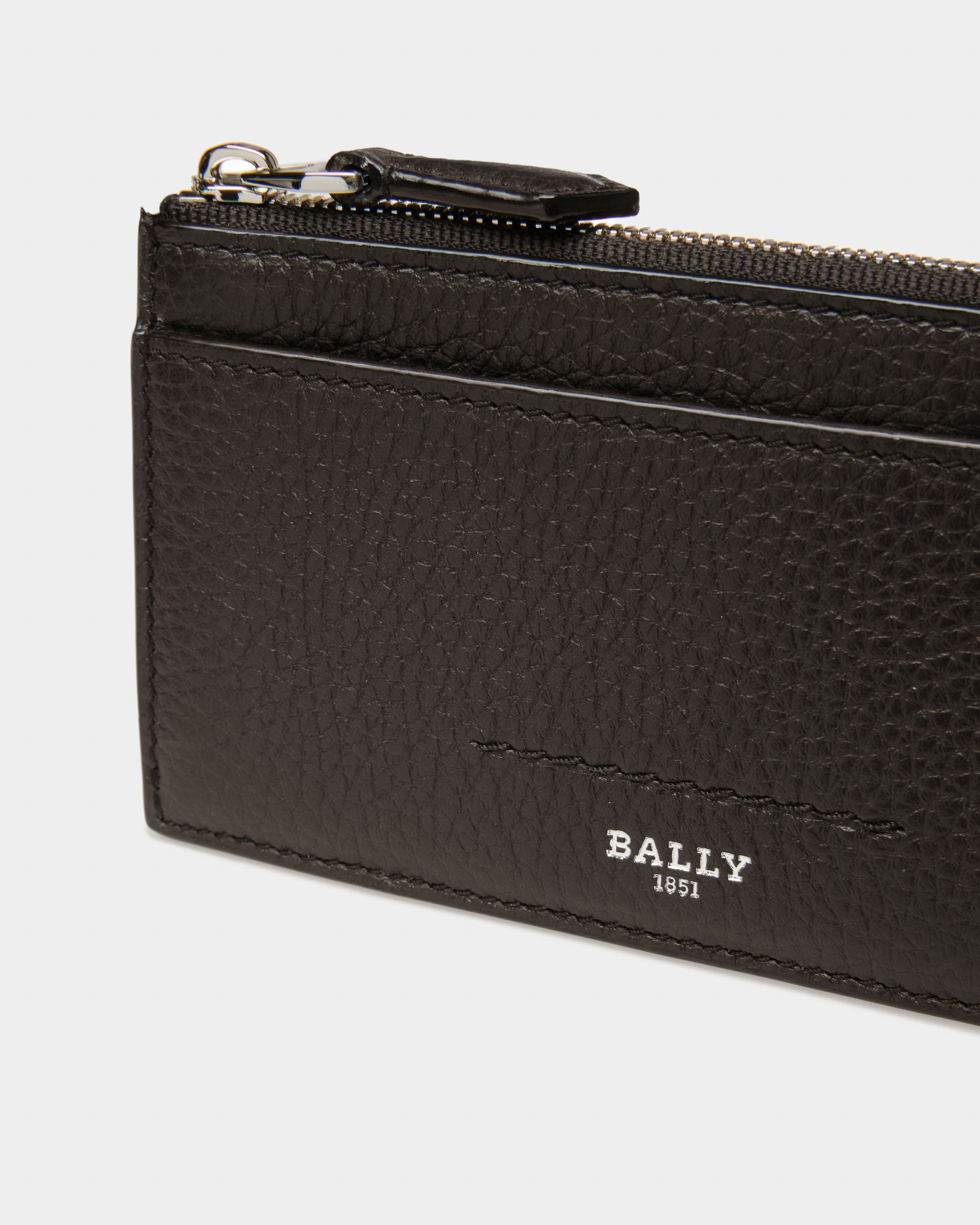 Sythom Visitenkartenetui Aus Leder In Schwarz - Herren - Bally - 04