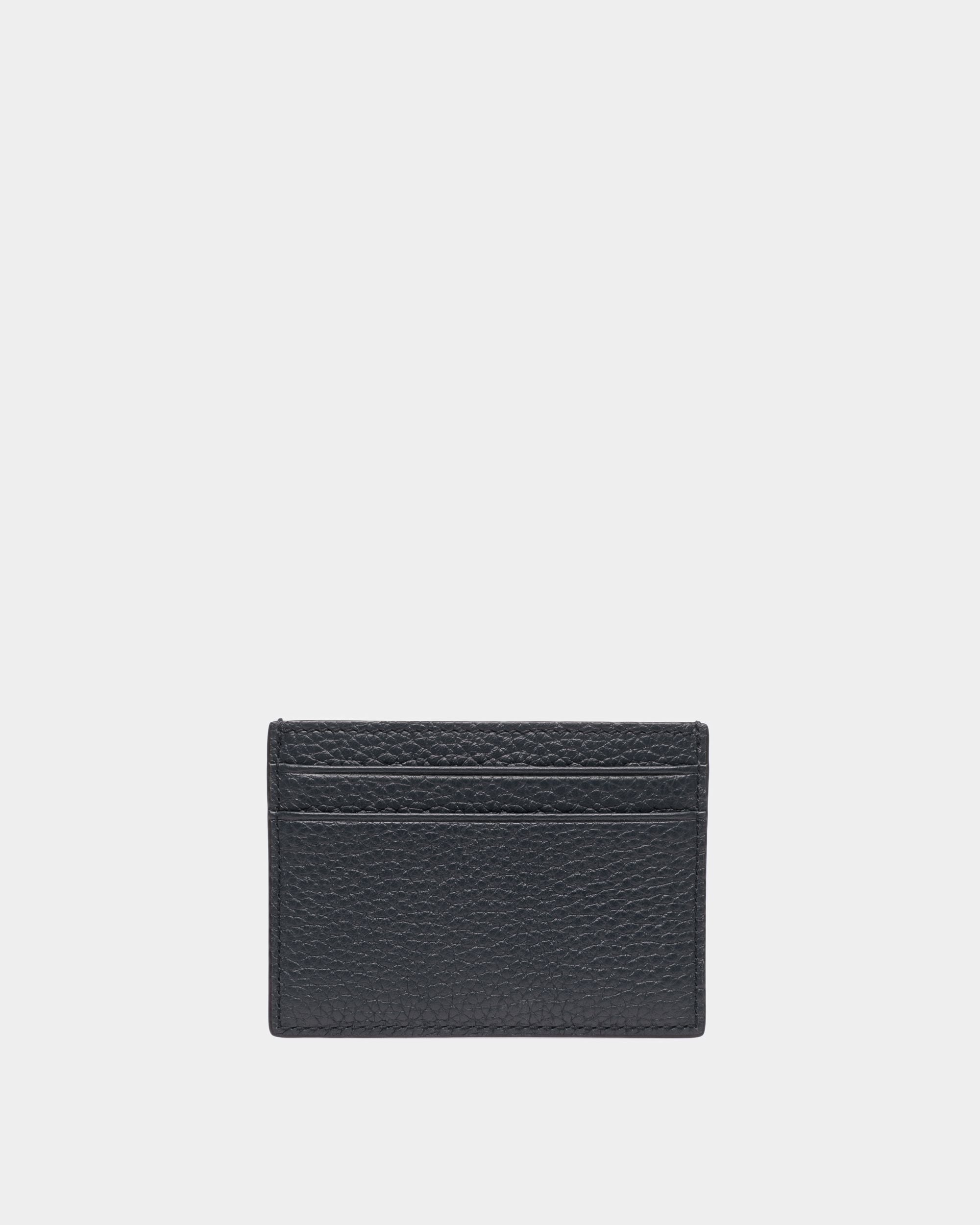 Ribbon Visitenkartenetui Aus mitternachtsblauem Leder - Homme - Bally - 02