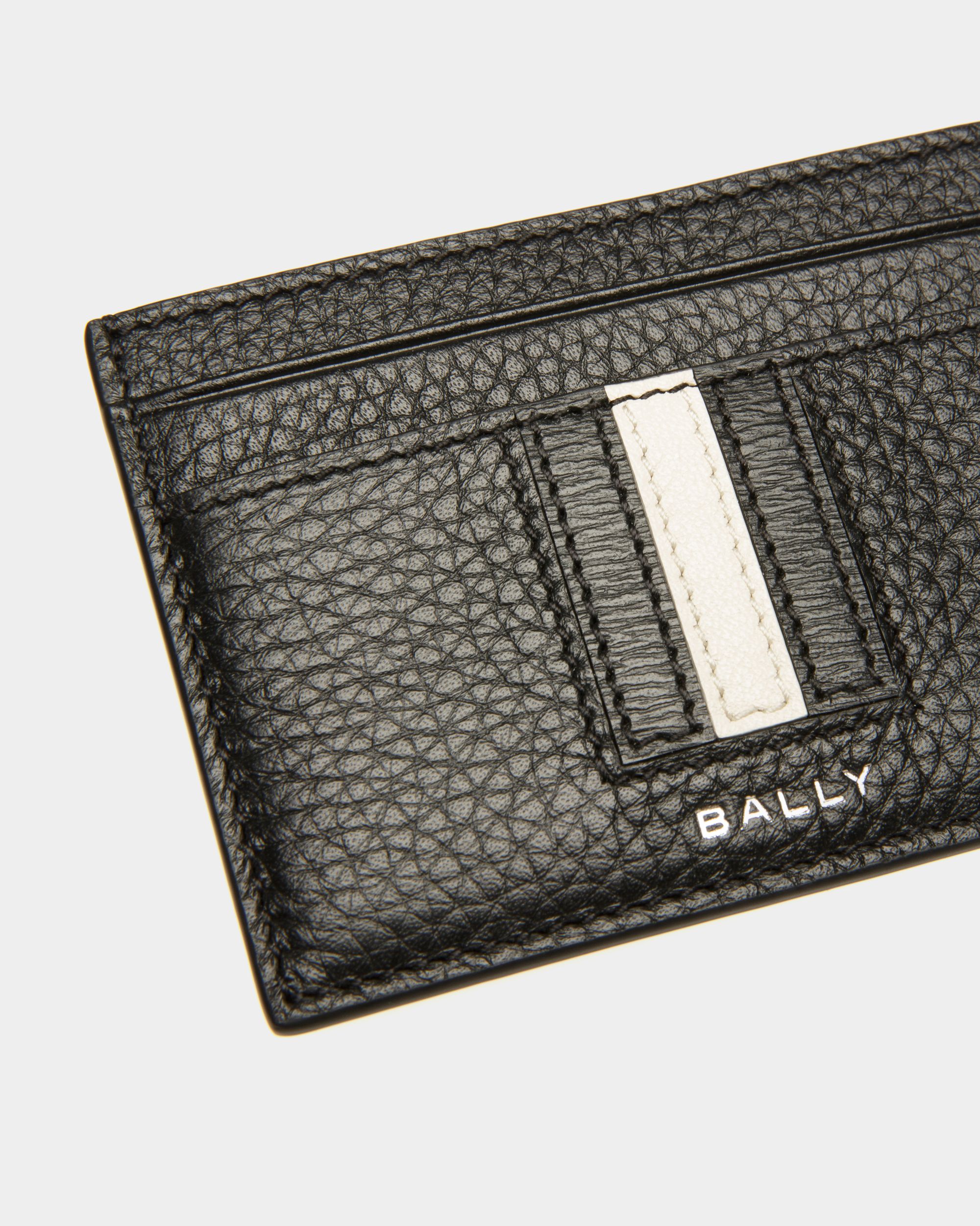 Ribbon Kartenetui Aus Leder In Schwarz - Herren - Bally - 04