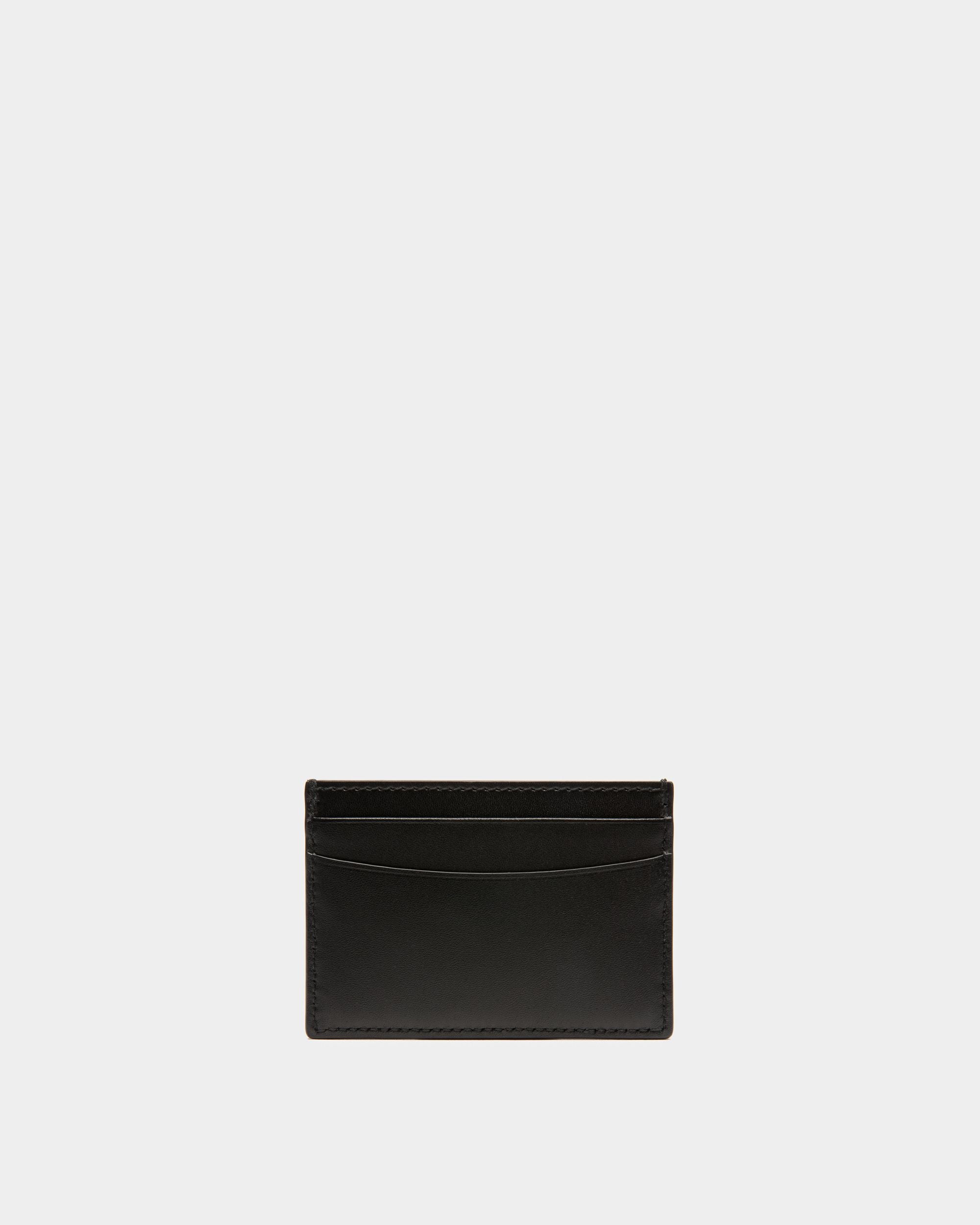 Busy Bally Card Holder in Black Leather - Men's - Bally - 02