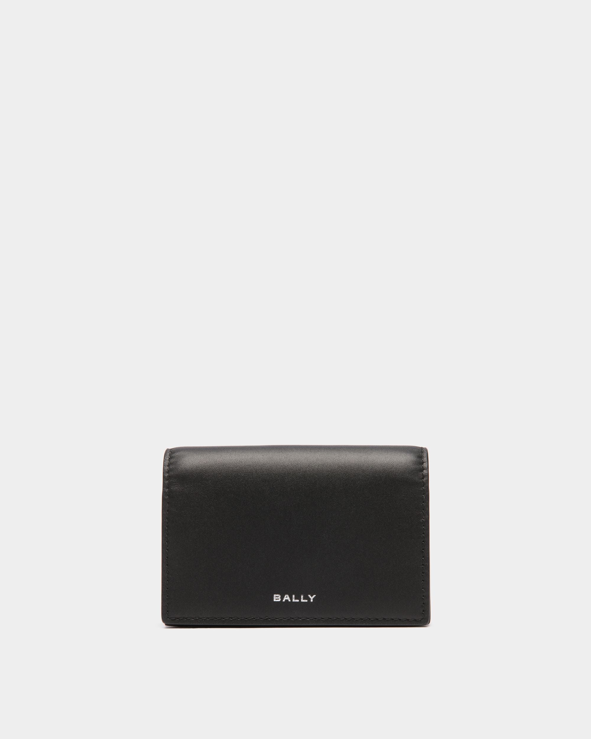 Deco Visitenkartenetui Aus Leder In Schwarz - Homme - Bally - 01