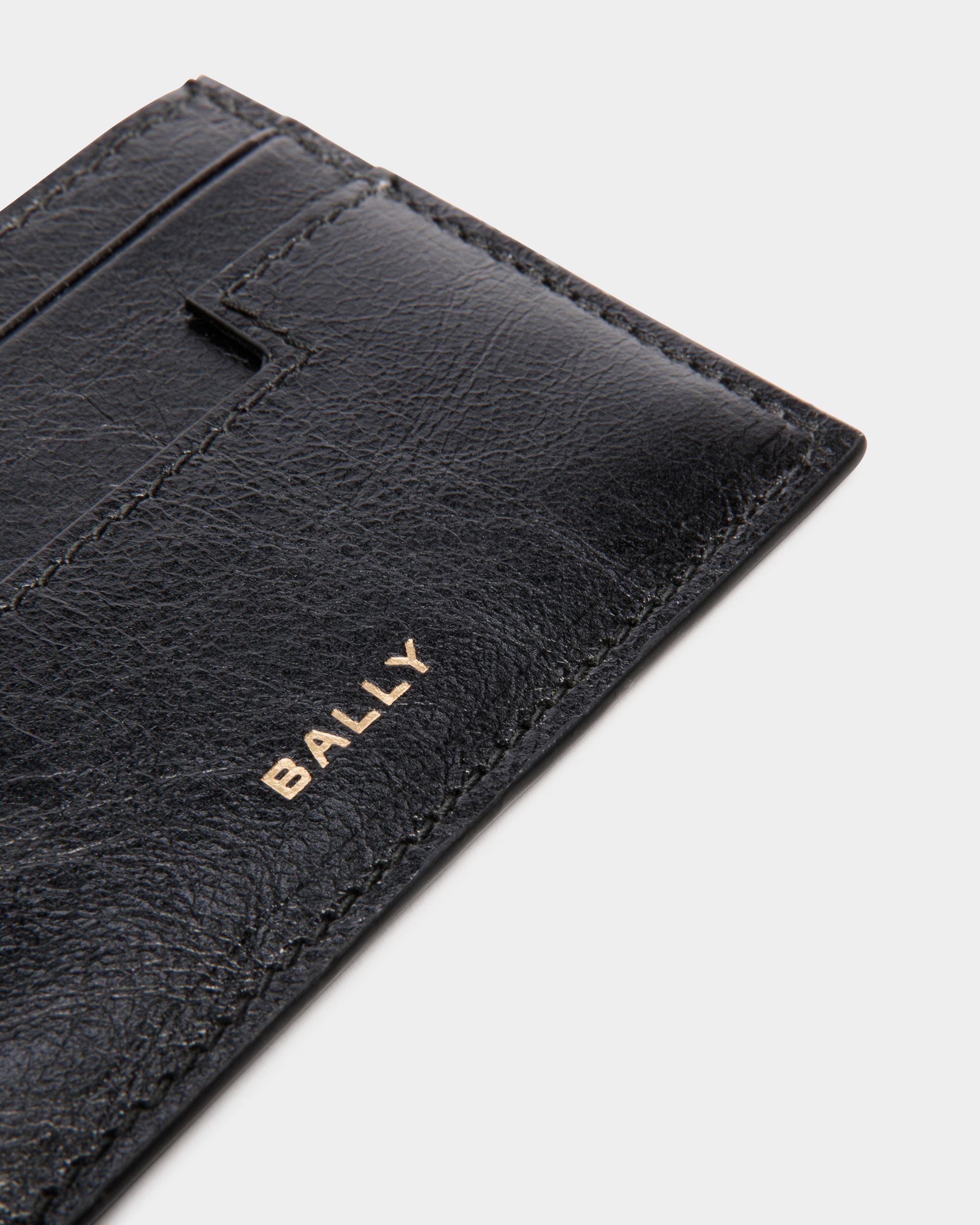 Easy Bally Kartenetui Aus Schwarzem Leder - Homme - Bally - 04