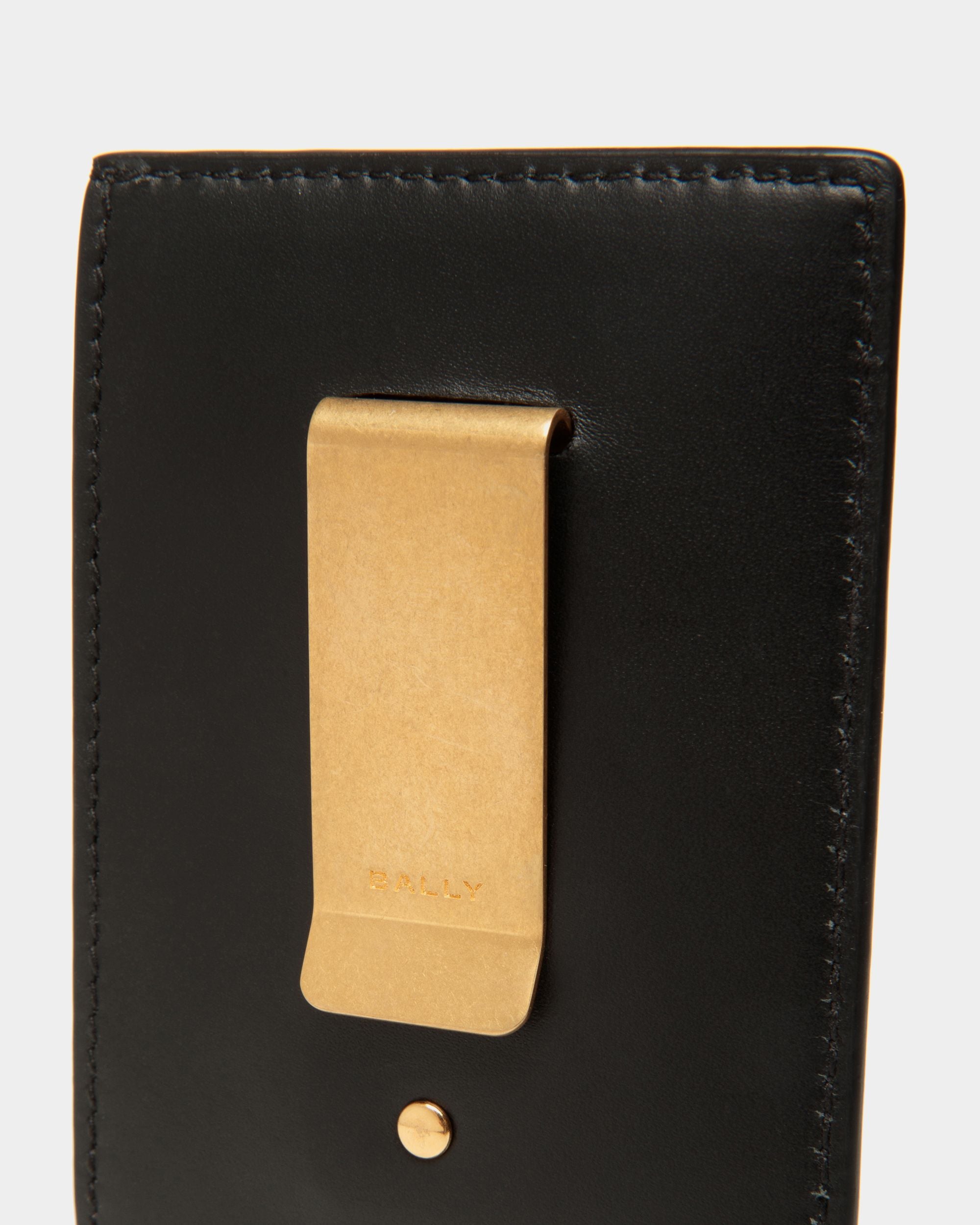 Kartenetui Beckett Aus Leder In Schwarz - Homme - Bally - 05