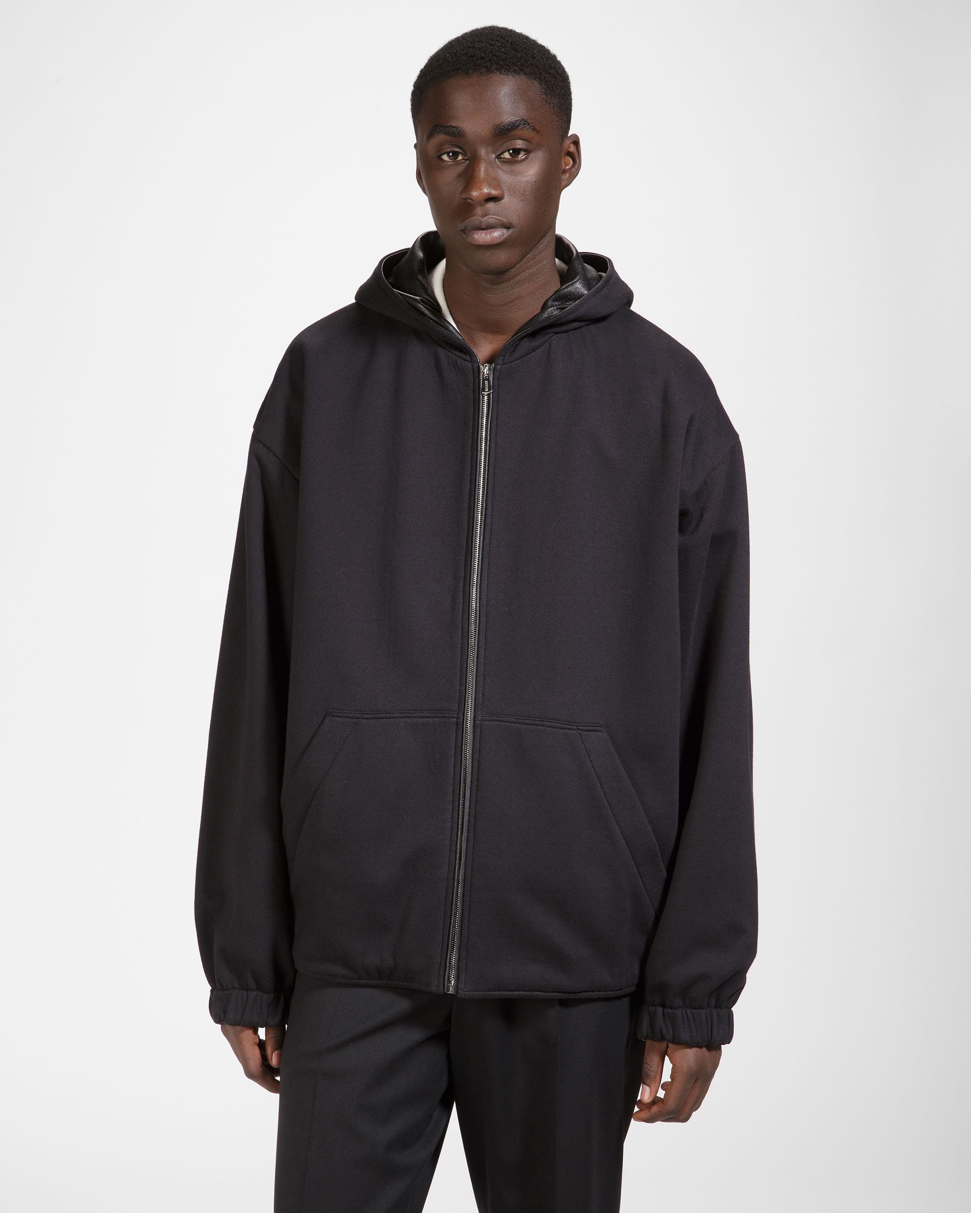 Giacca In Pelle Nera - Uomo - Bally - 06