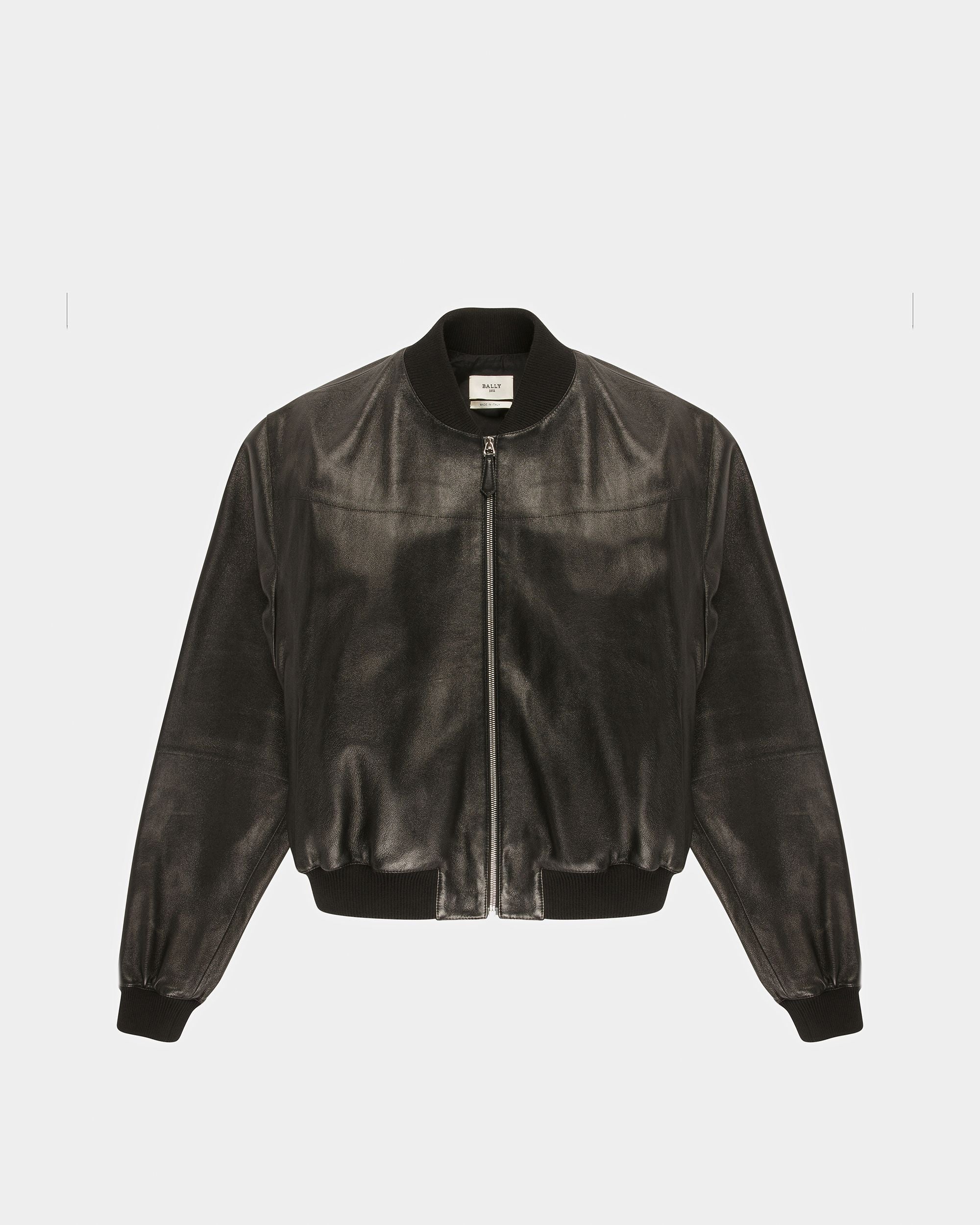 Blouson-Bomberjacke Aus Leder - Herren - Bally - 01