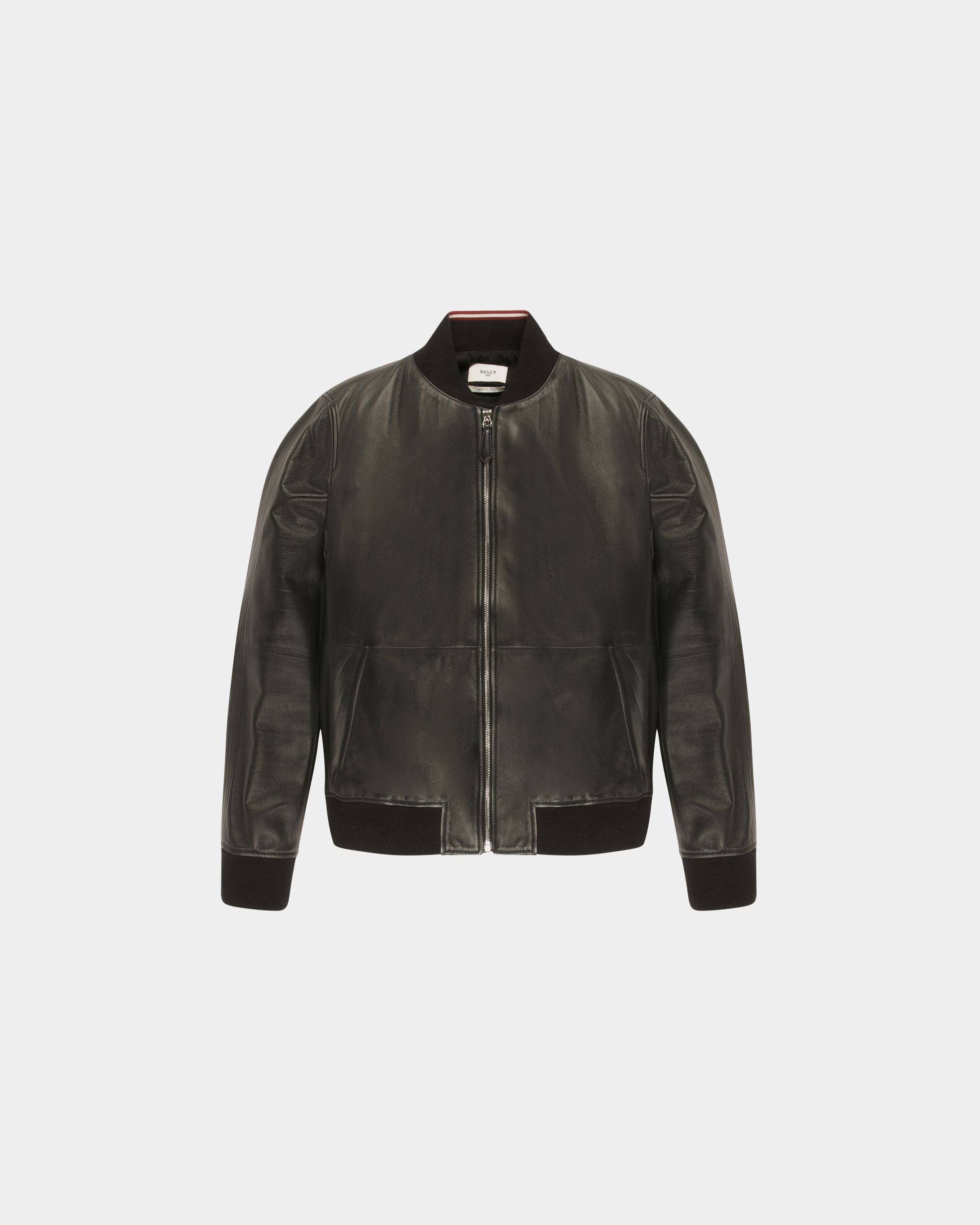 Blouson-Bomberjacke Aus Leder - Herren - Bally - 01
