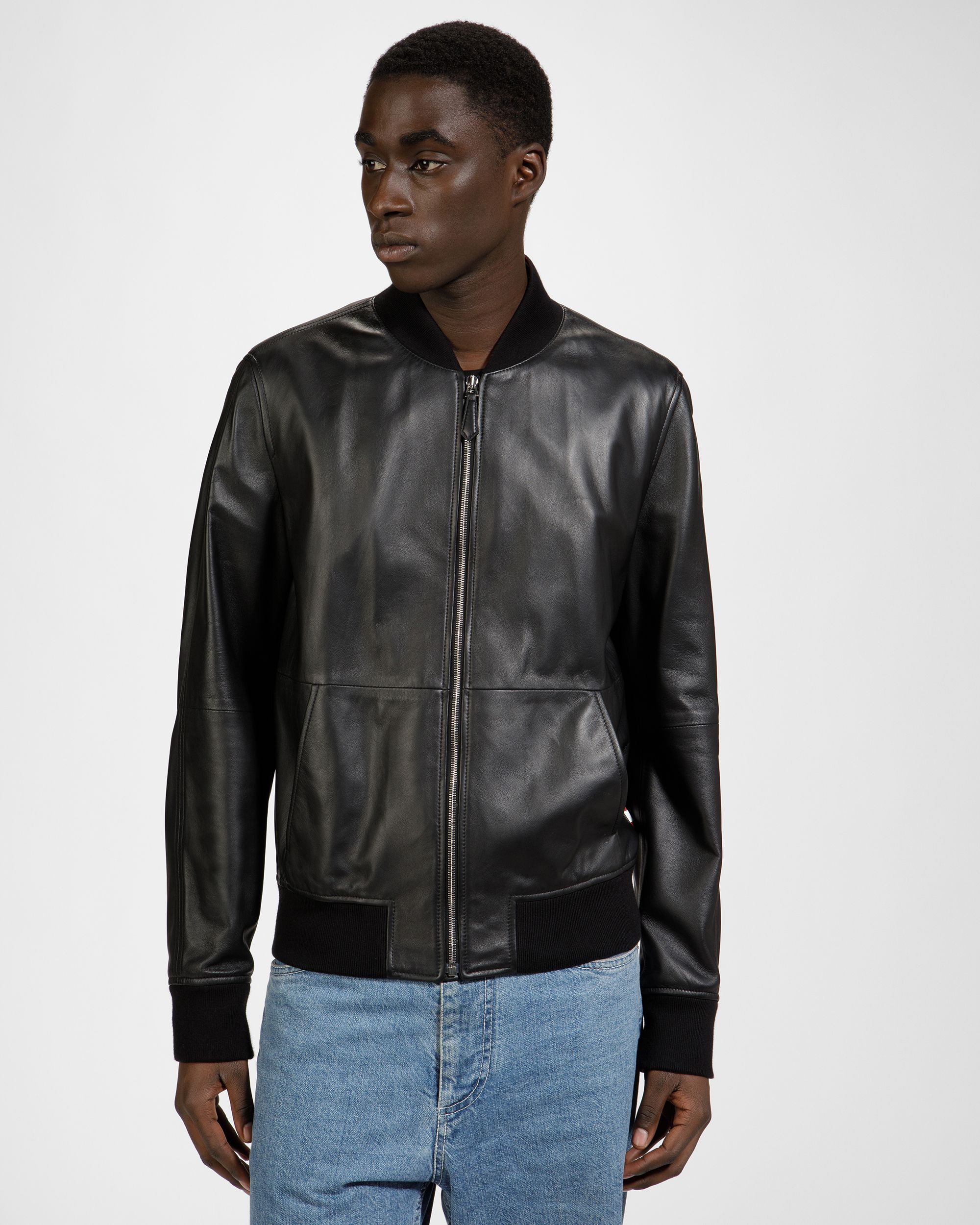 Blouson-Bomberjacke Aus Leder - Herren - Bally - 02