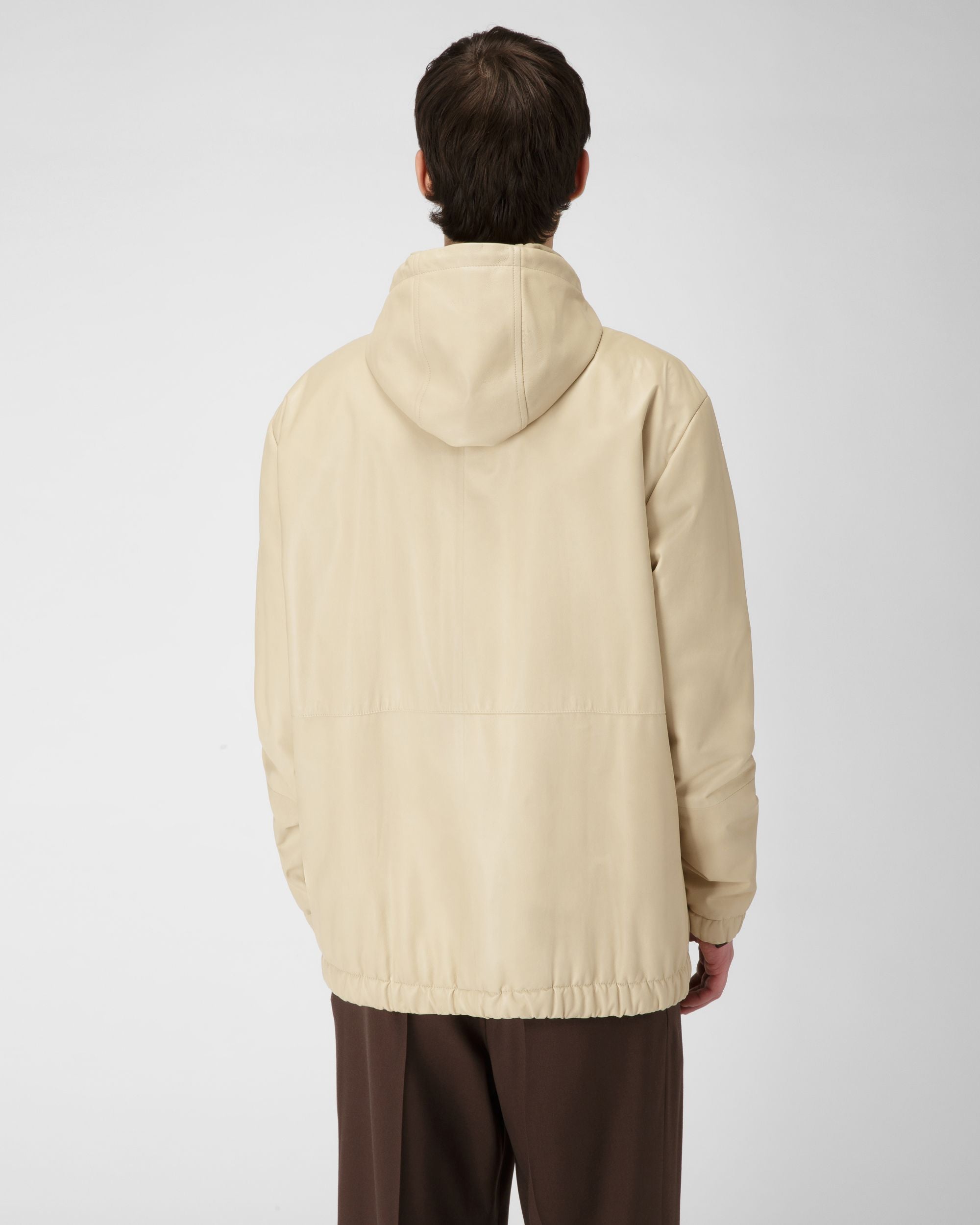 Jacke Aus Beigem Leder - Herren - Bally - 03