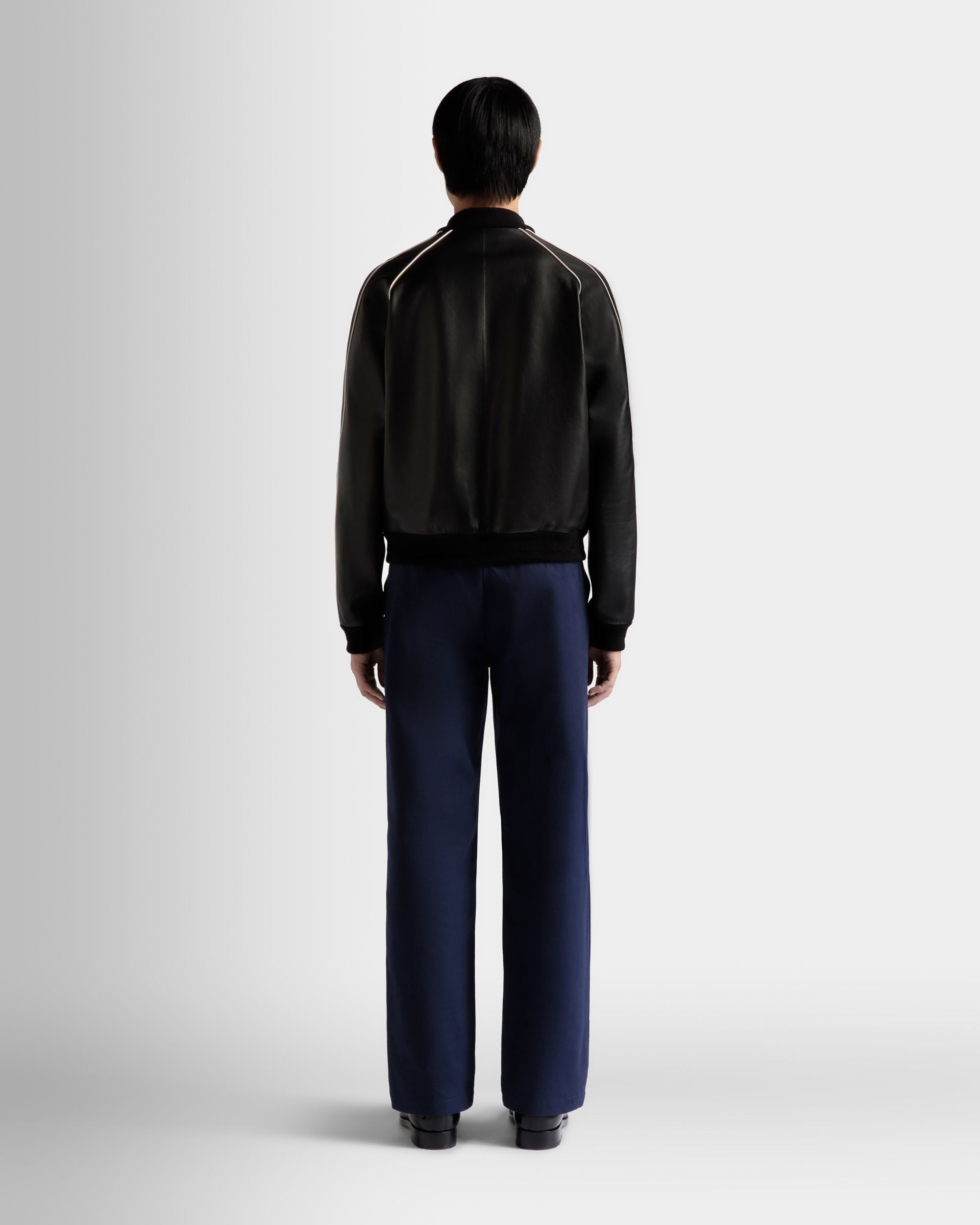 Bomber In Pelle Nera - Uomo - Bally - 06