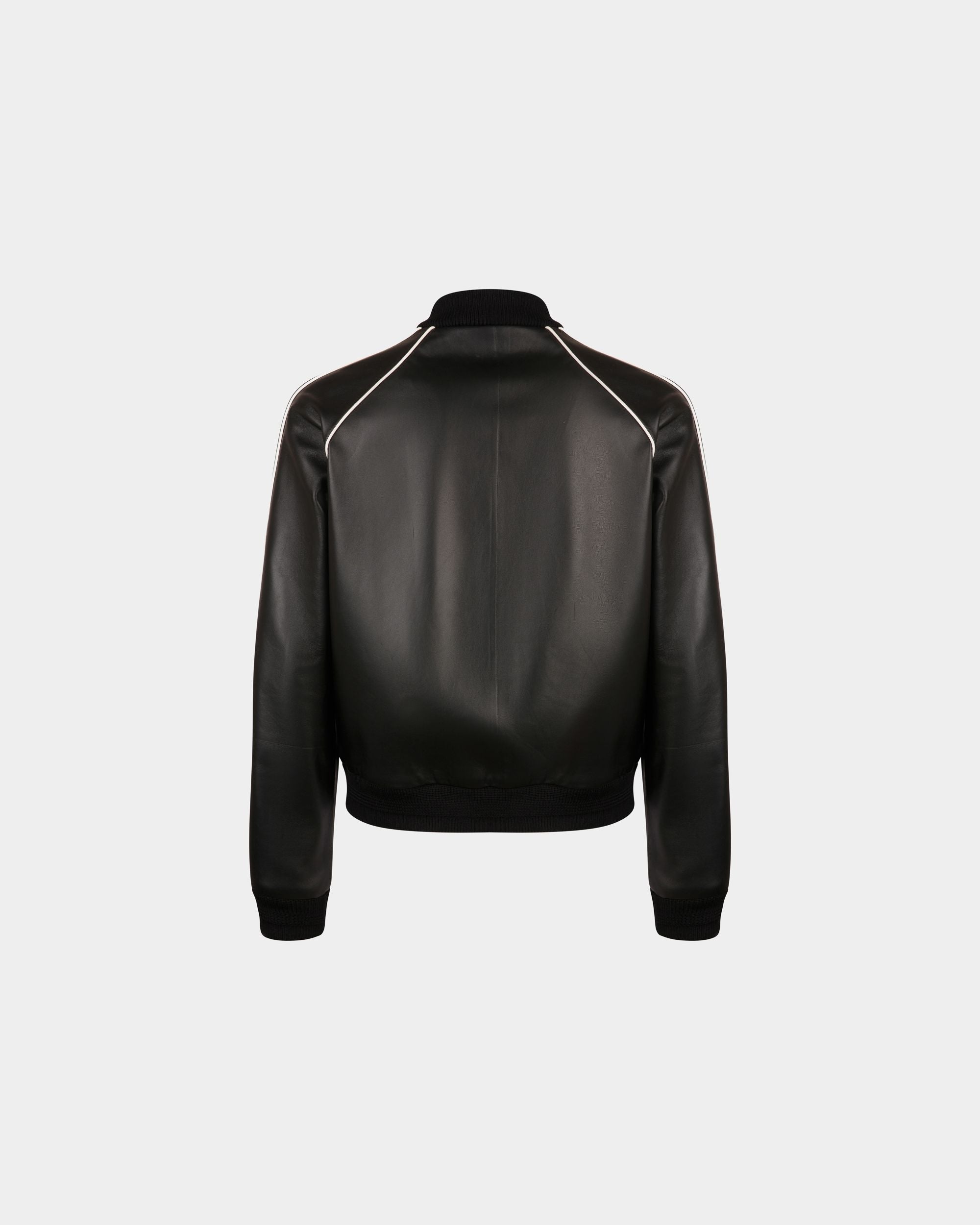 Bomber In Pelle Nera - Uomo - Bally - 07