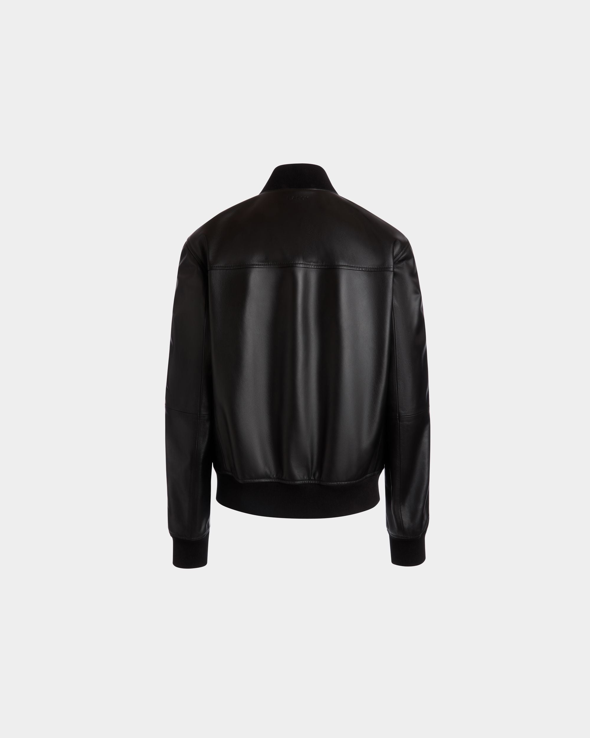 Bomber in Black Leather - Men's - Bally - 07