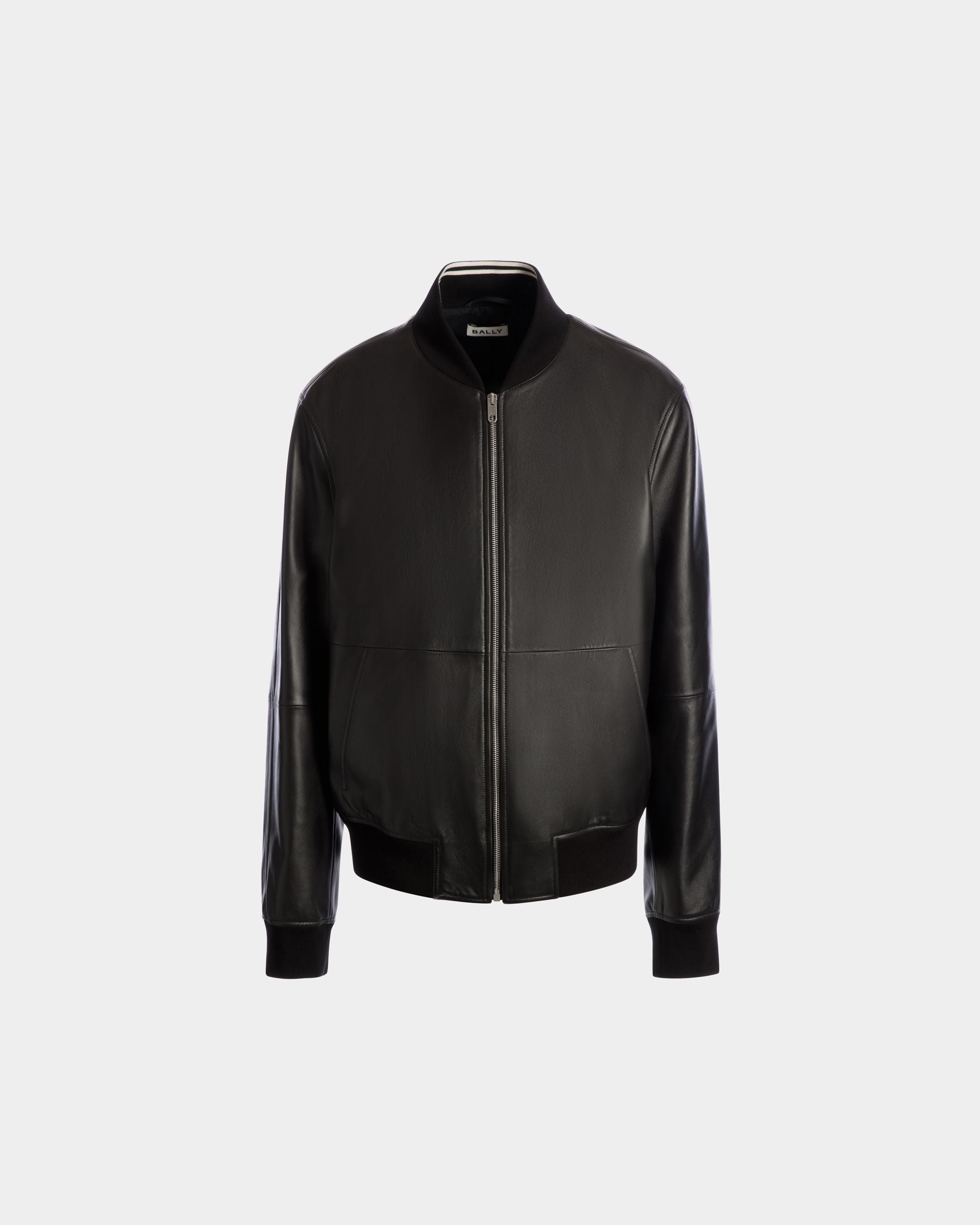 Bomber In Pelle Nera - Uomo - Bally - 01