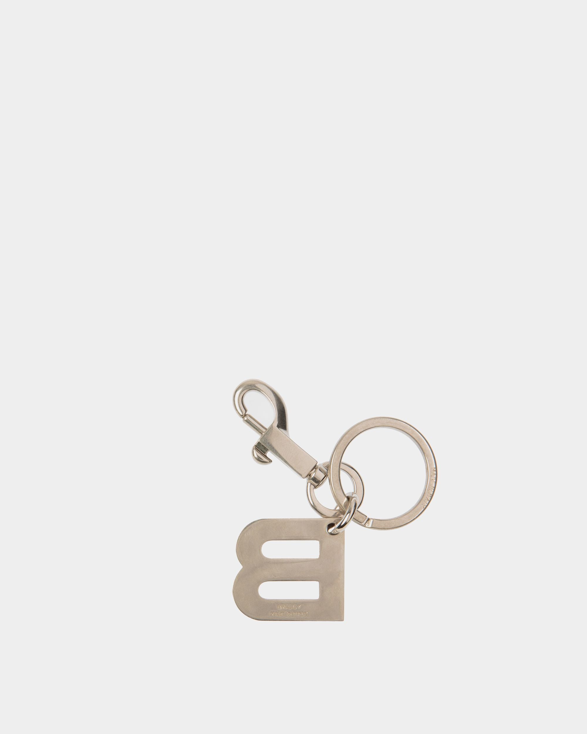Key Holder In Silver Metal - Homme - Bally - 02