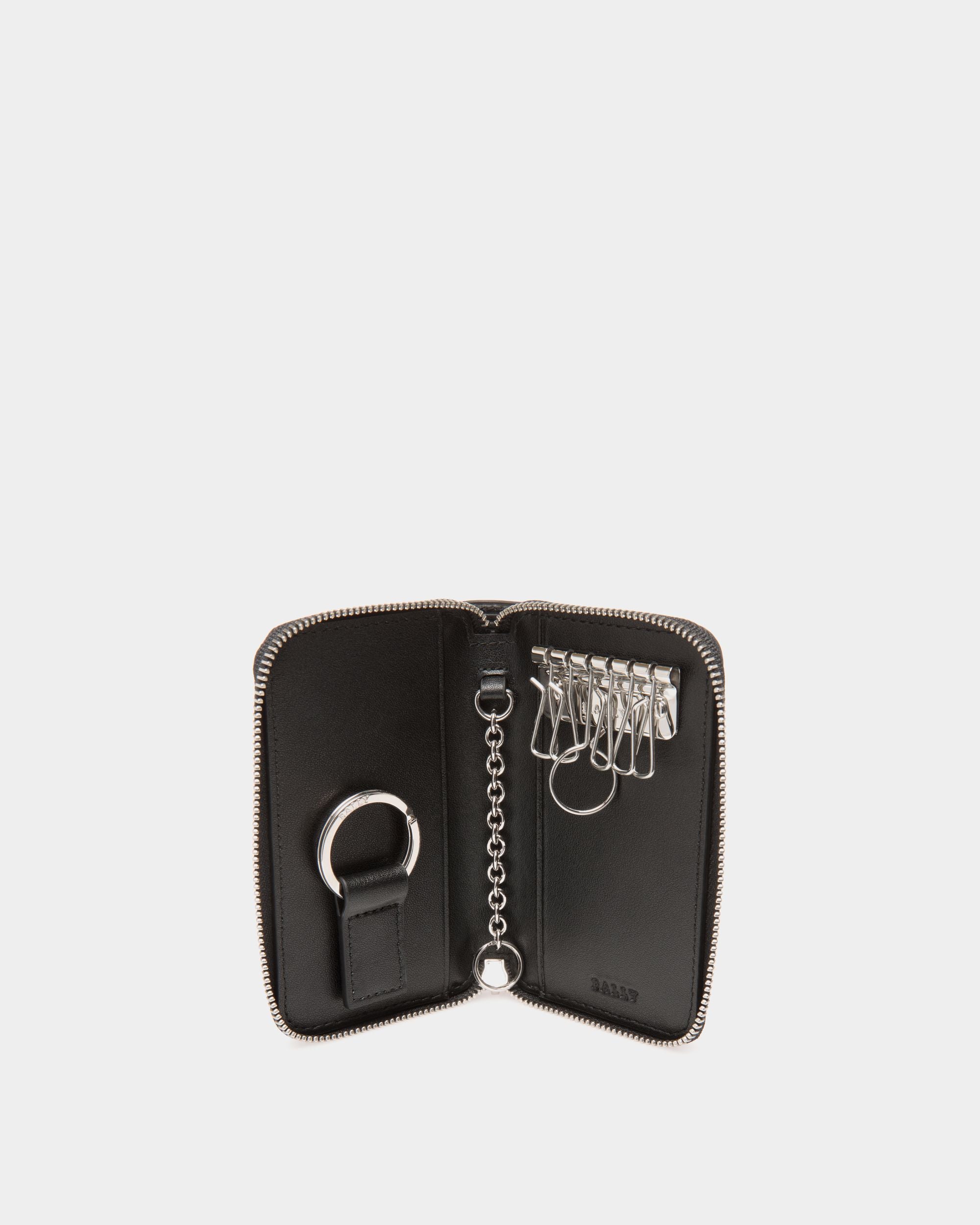 Key Case In Black Leather - Herren - Bally - 03