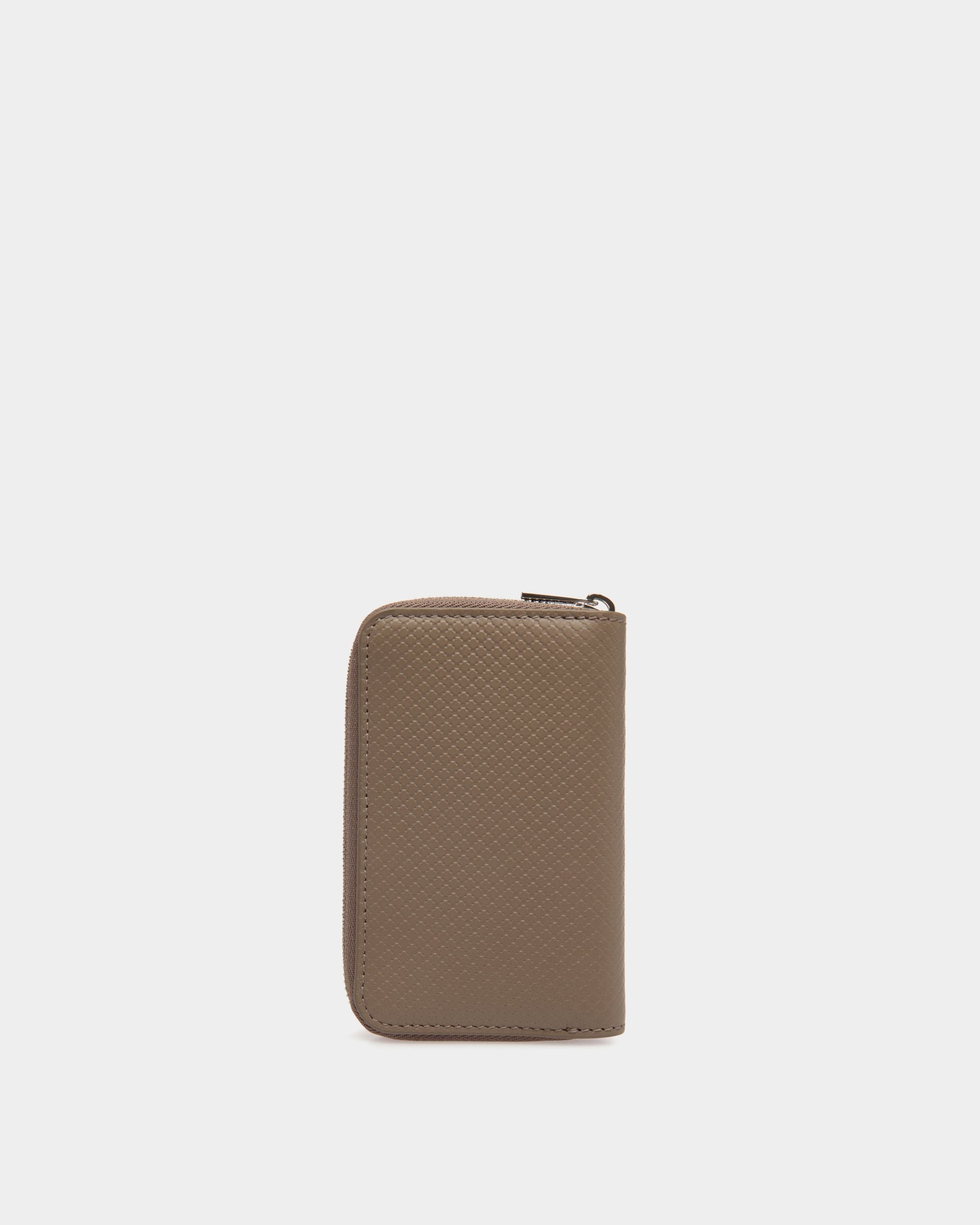 Keychains In Grey Leather - Men's - Bally - 02