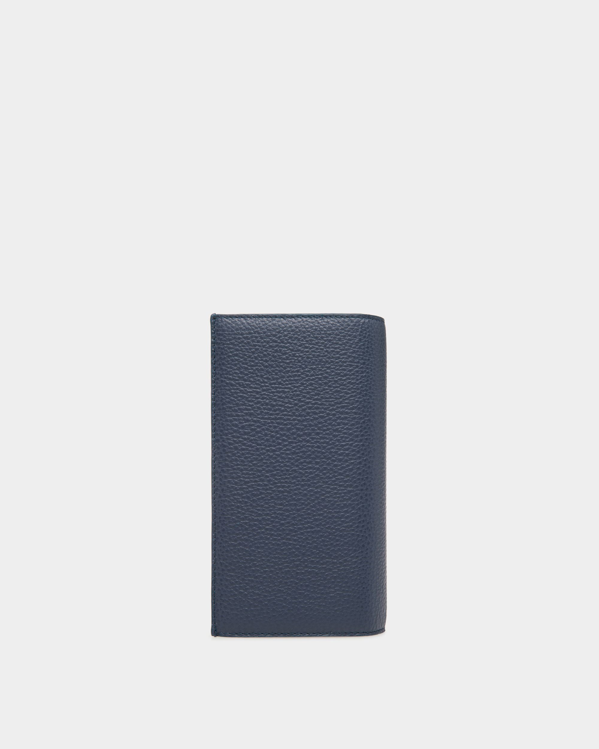 Long Wallets In Blue Leather - Men's - Bally - 02