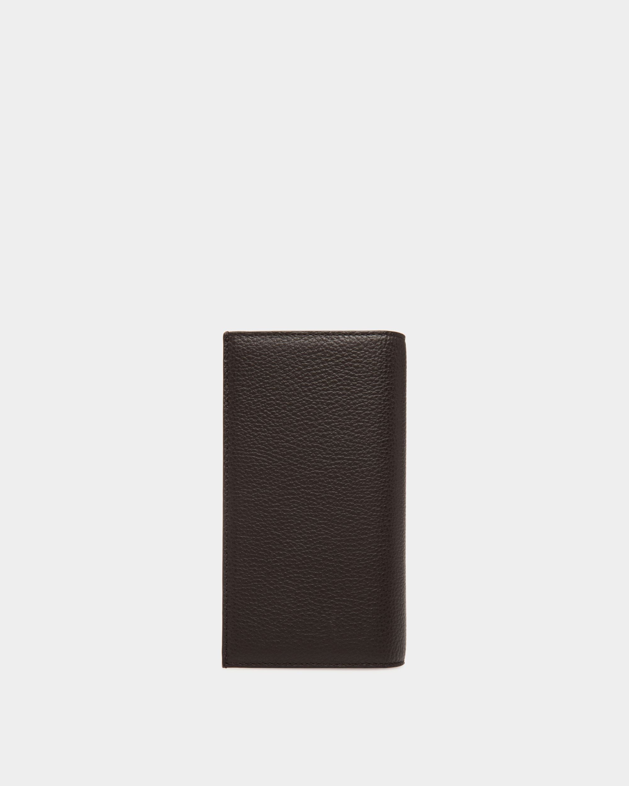 Continental Wallet in Brown Embossed Leather - Men's - Bally - 02