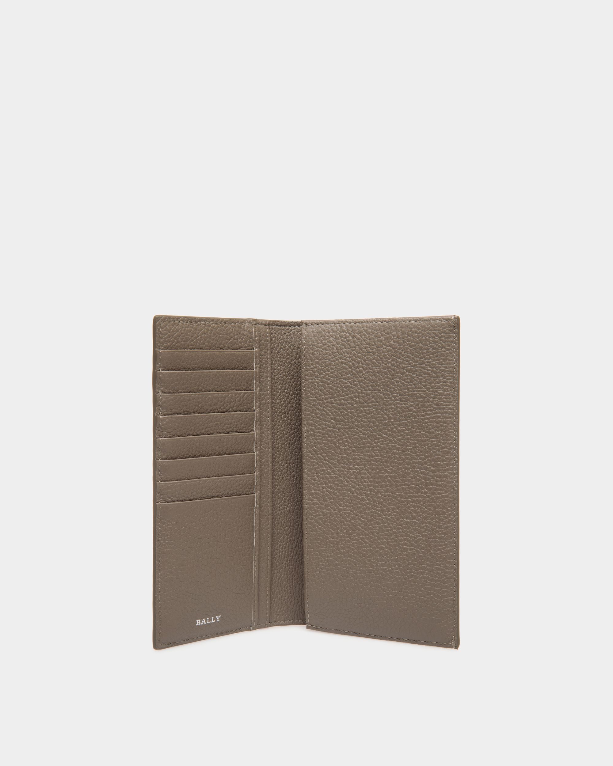 Long Wallets In Grey Leather - Homme - Bally - 03