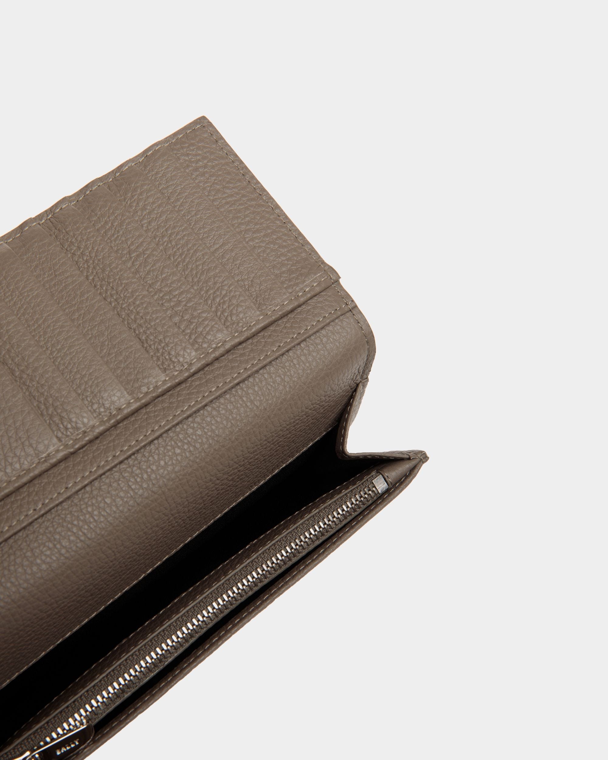 Long Wallets In Grey Leather - Homme - Bally - 04