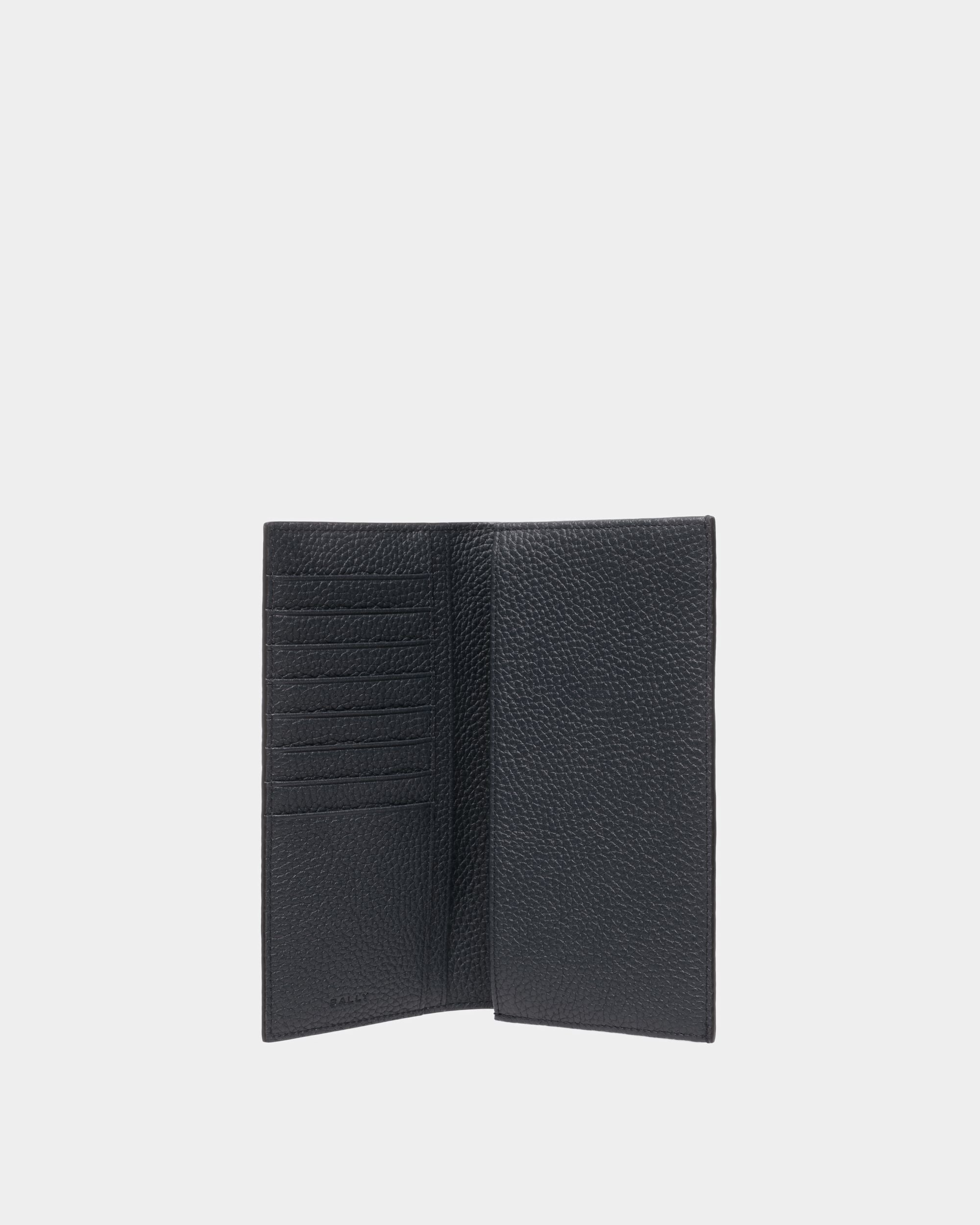 Ribbon Klassische Geldbörse Aus mitternachtsblauem Leder - Homme - Bally - 03
