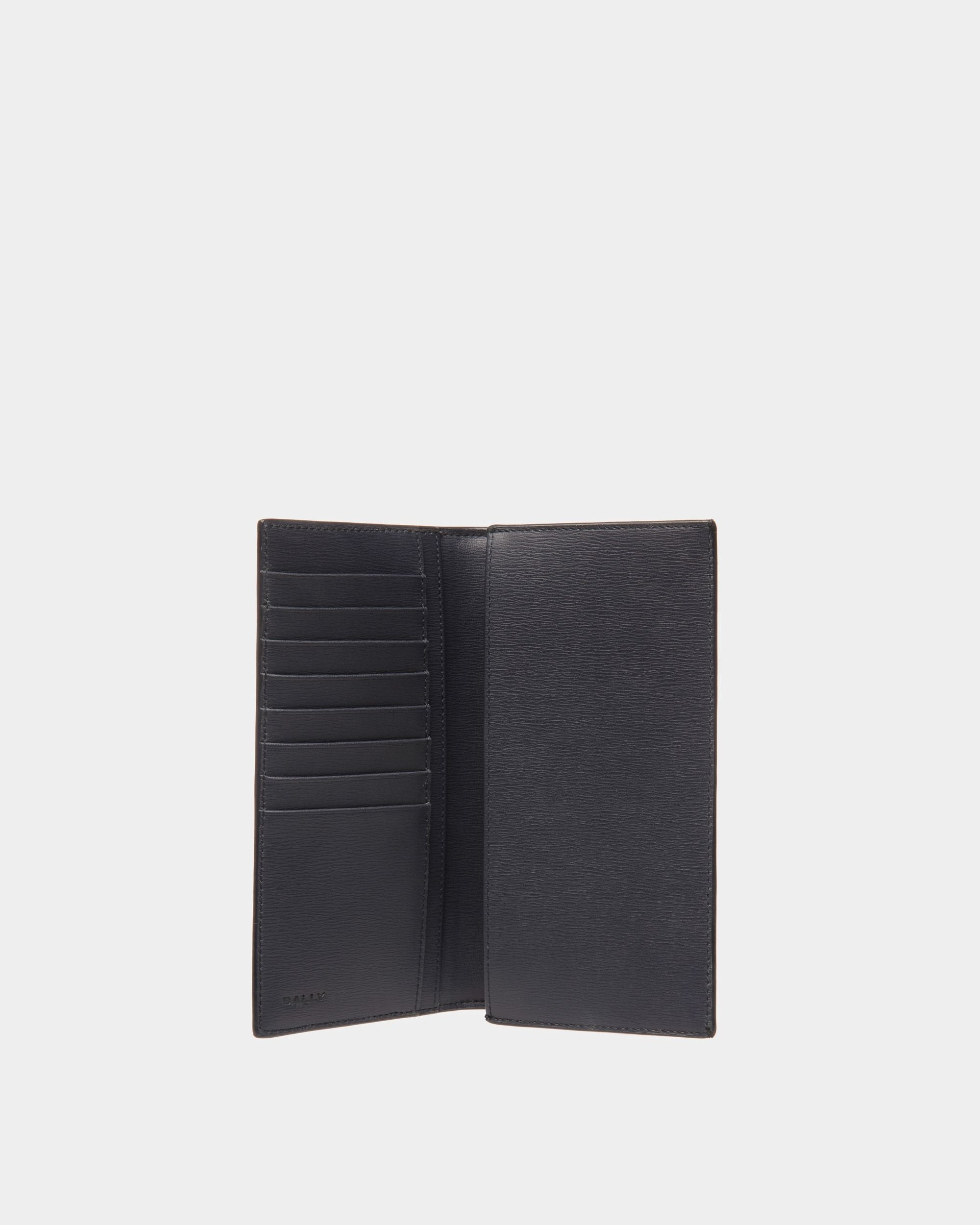 Portefeuille Continental Crossing Cuir Bleu Nuit - Homme - Bally - 03
