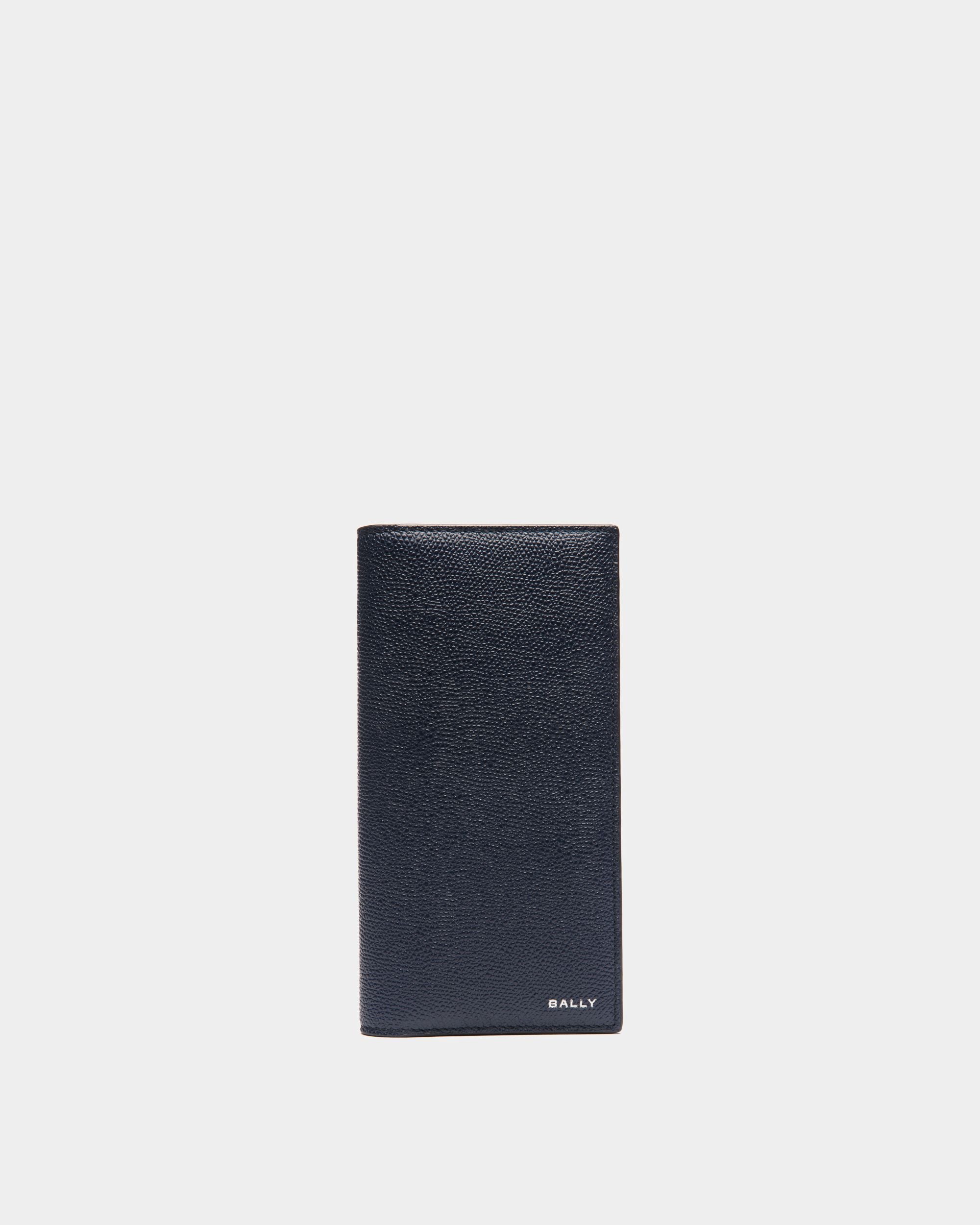 Flag Klassische Geldbörse Aus Blauem Leder - Herren - Bally - 01