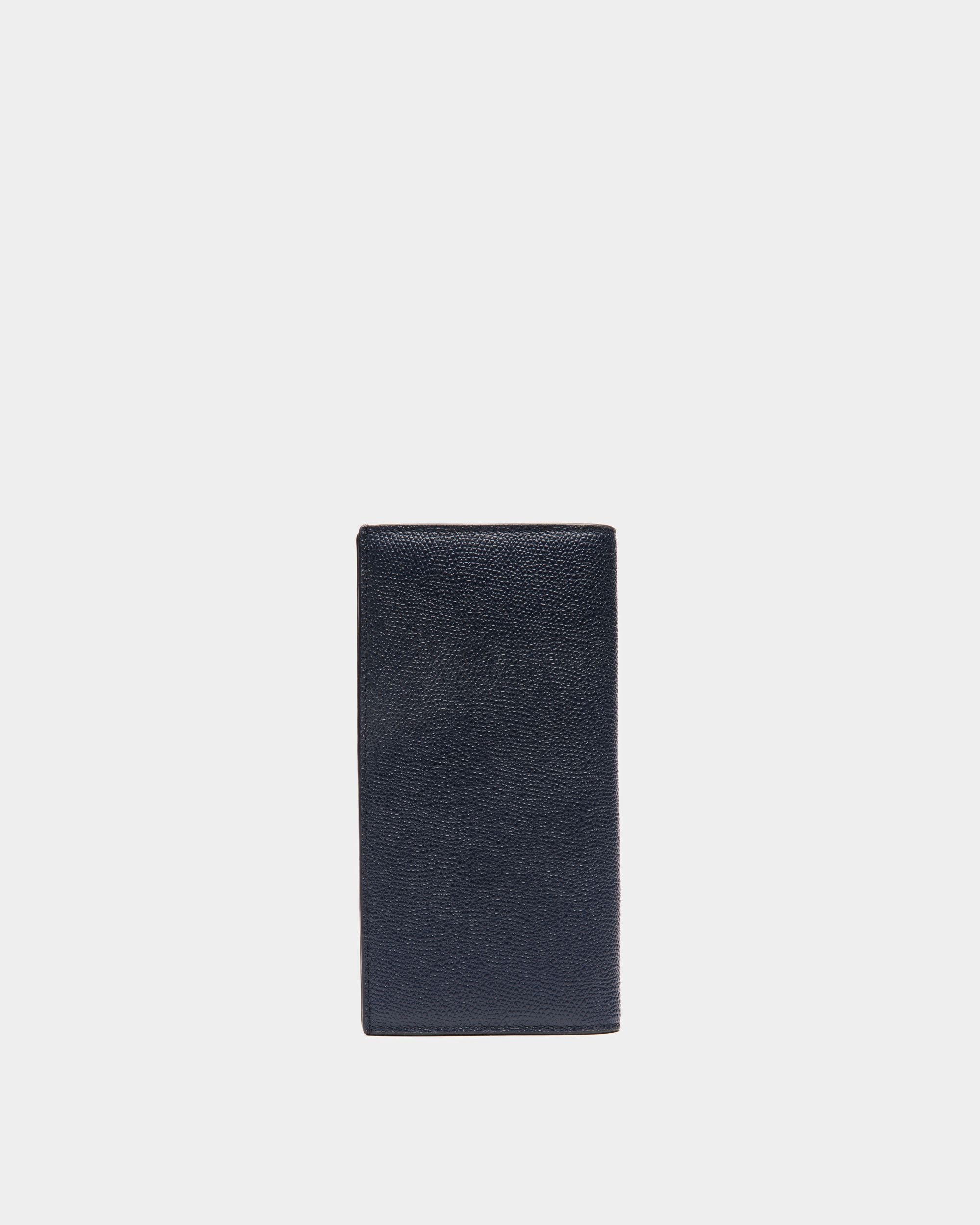 Flag Klassische Geldbörse Aus Blauem Leder - Herren - Bally - 02