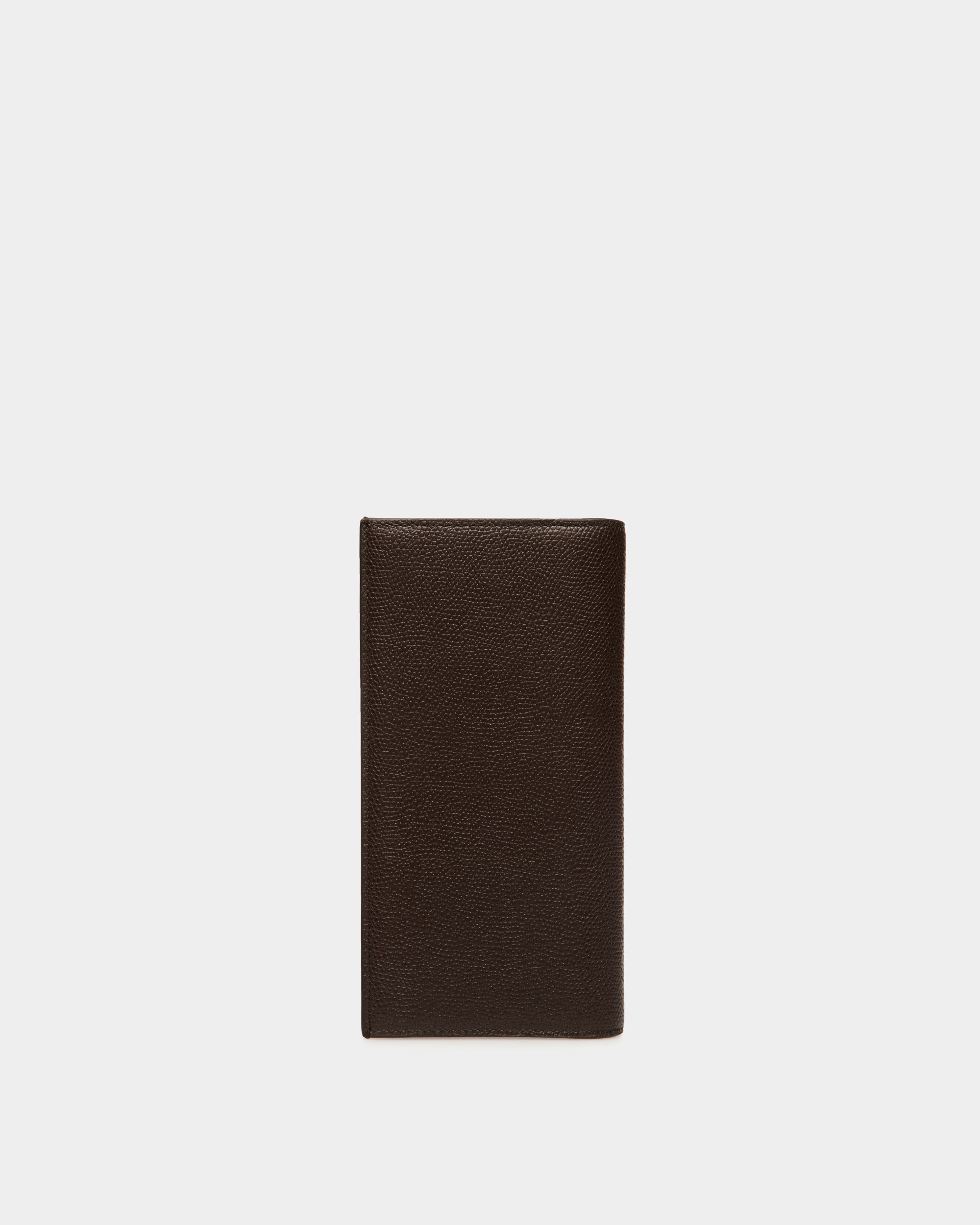 Flag Continental Wallet in Ebano Leather - Men's - Bally - 02
