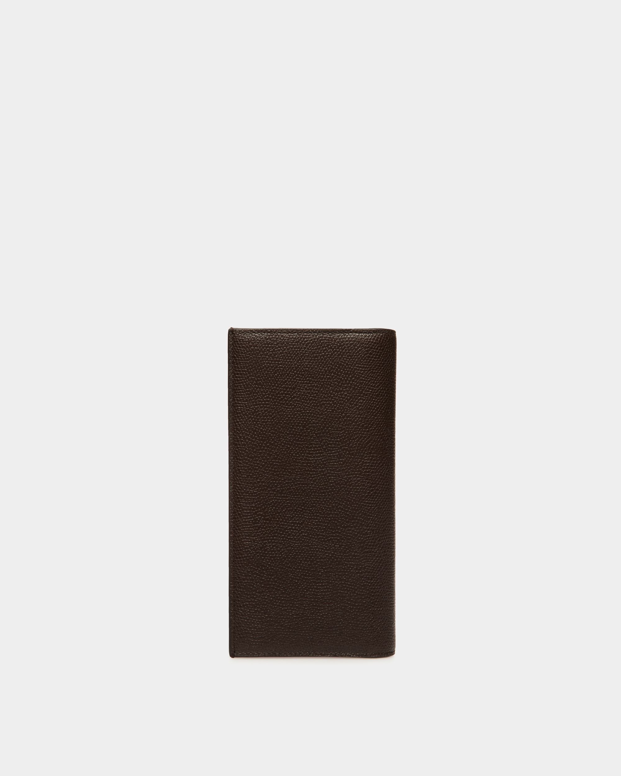 Klassische Flag Geldbörse Aus Leder In Ebenholzschwarz - Herren - Bally - 01