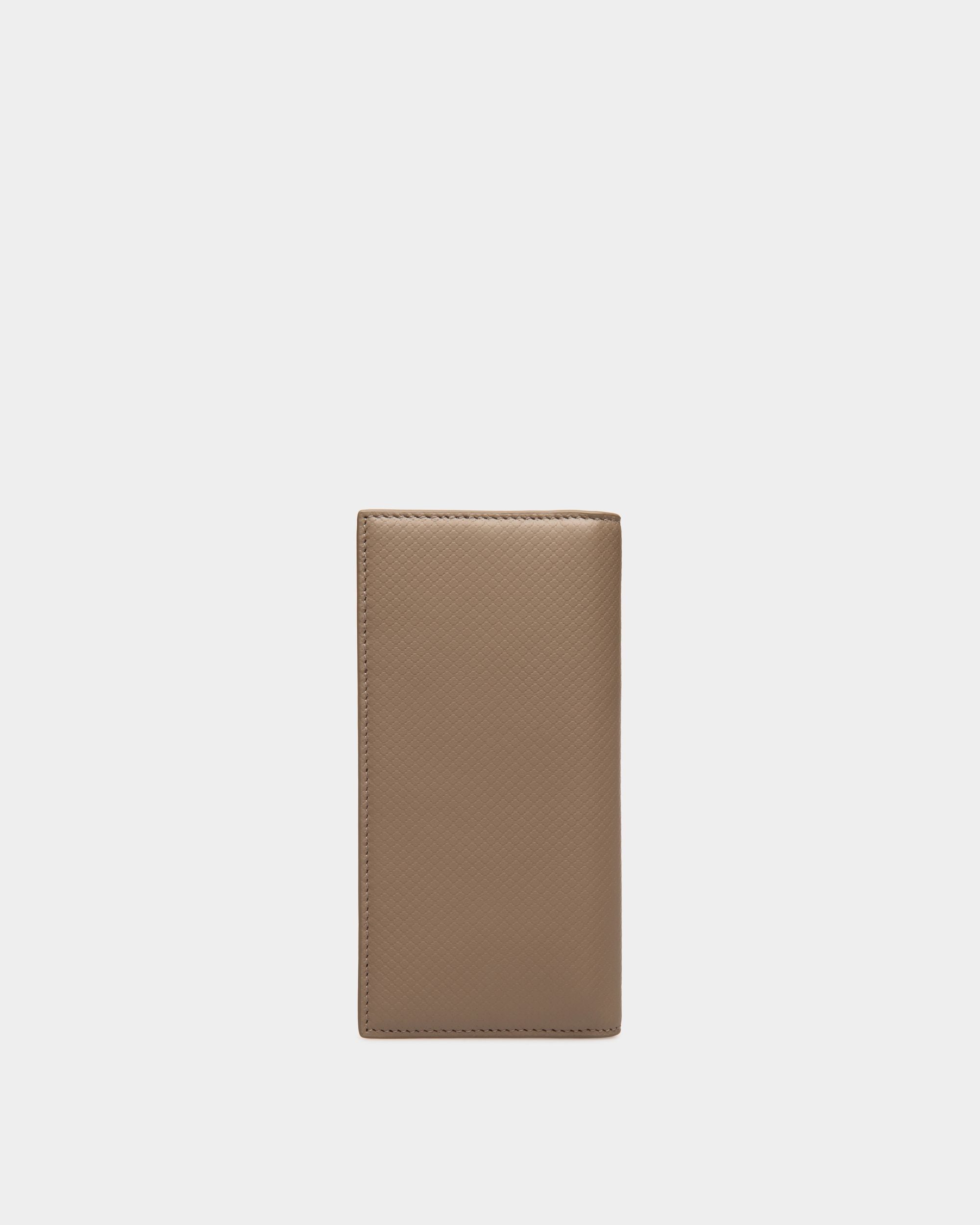 Continental Wallet in Beige Embossed Leather - Men's - Bally - 02