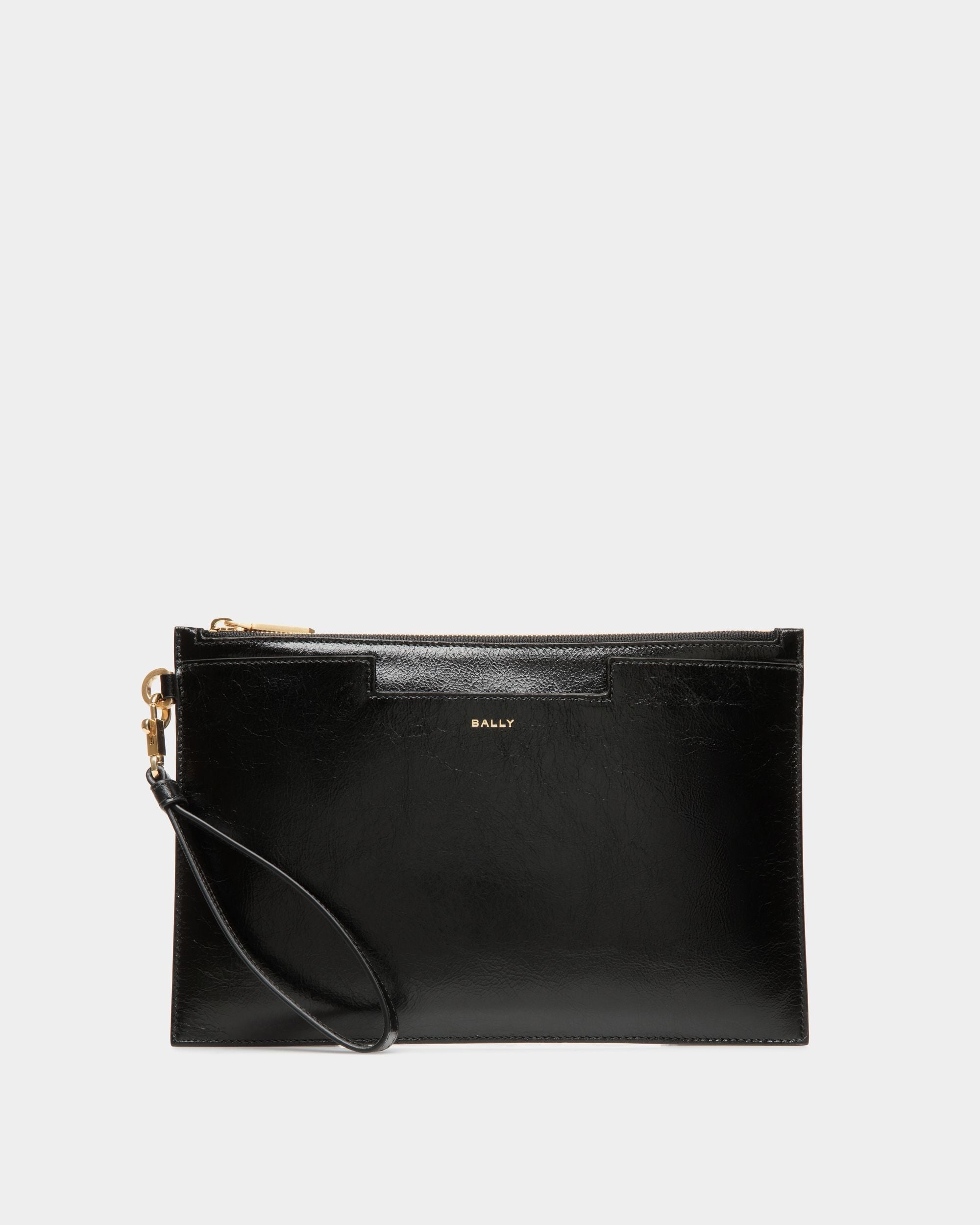 Pochette Easy Bally In Pelle Nera - Uomo - Bally - 01