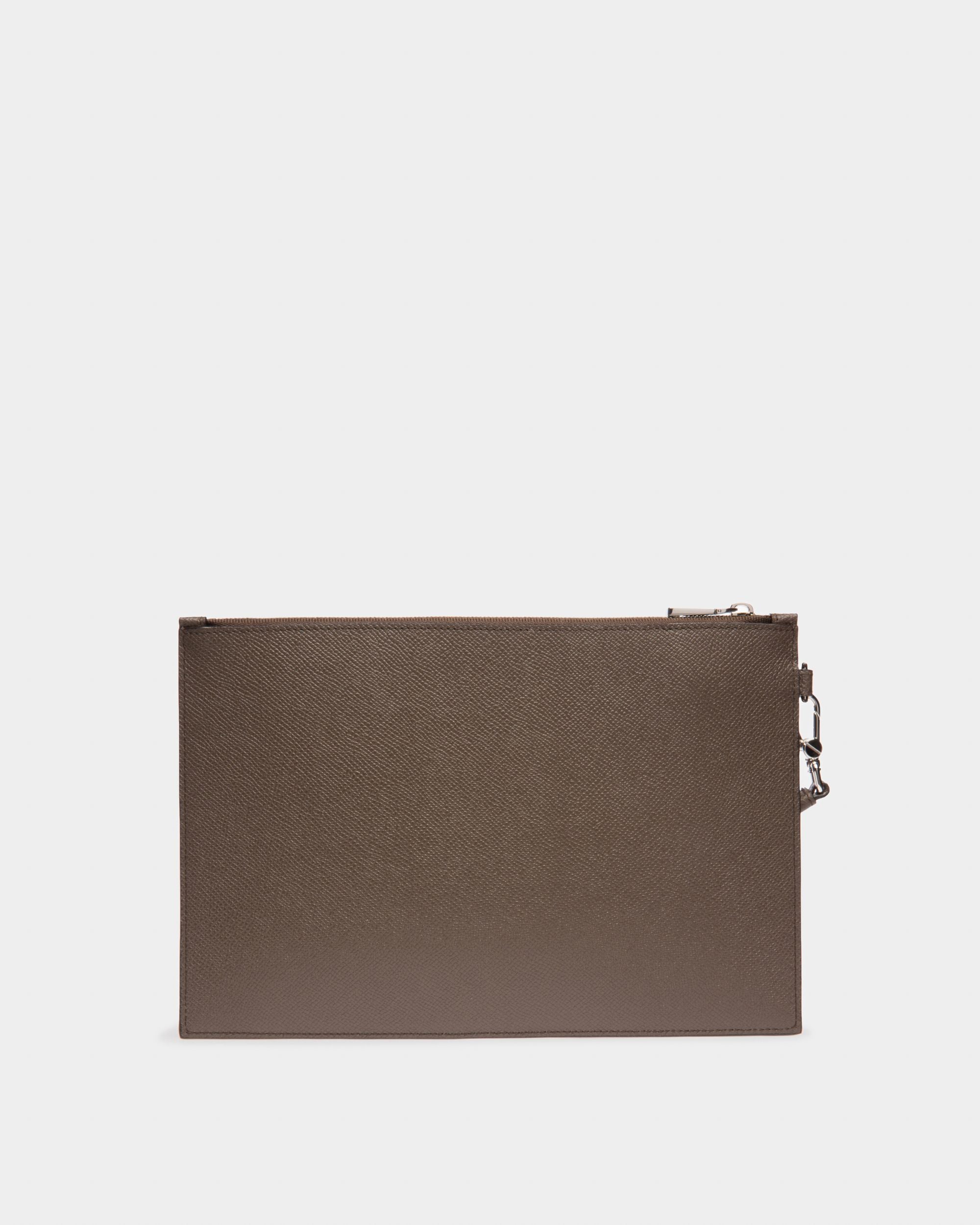 Benery Nécessaire En Cuir Vert Militaire - Homme - Bally - 02