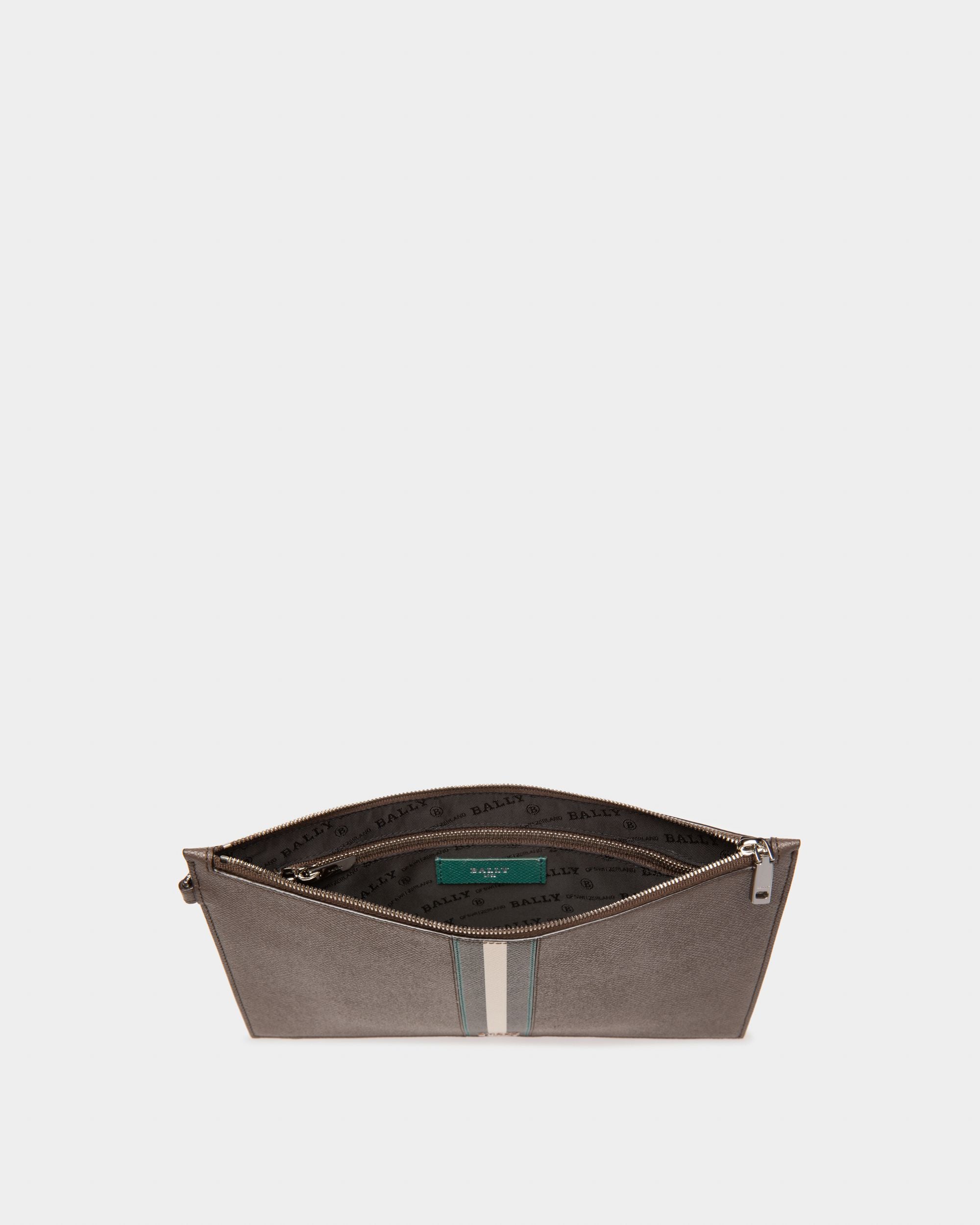 Benery Nécessaire En Cuir Vert Militaire - Homme - Bally - 03