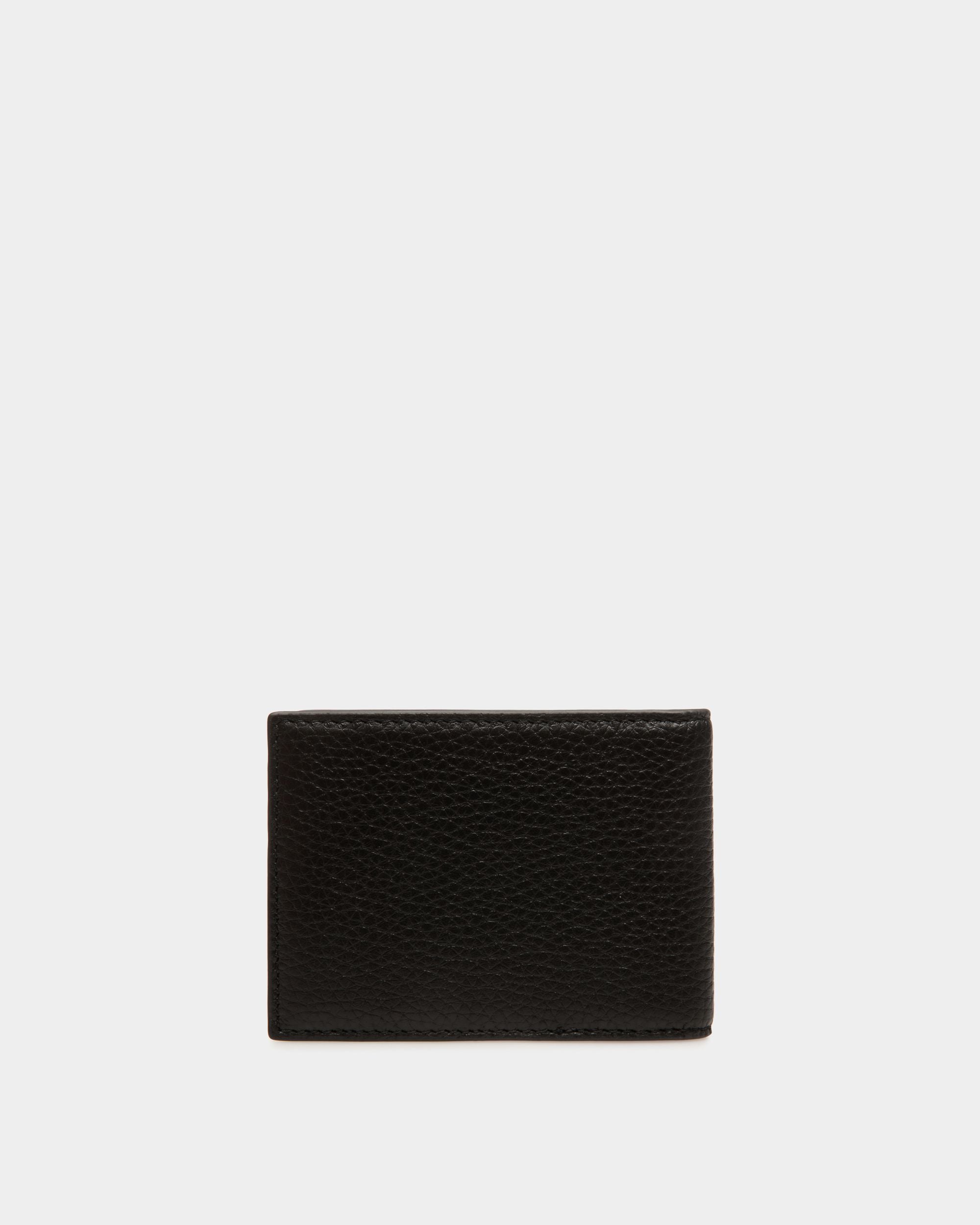 Ribbon Zweiteilige Geldbörse Aus Schwarzem Leder - Uomo - Bally - 02