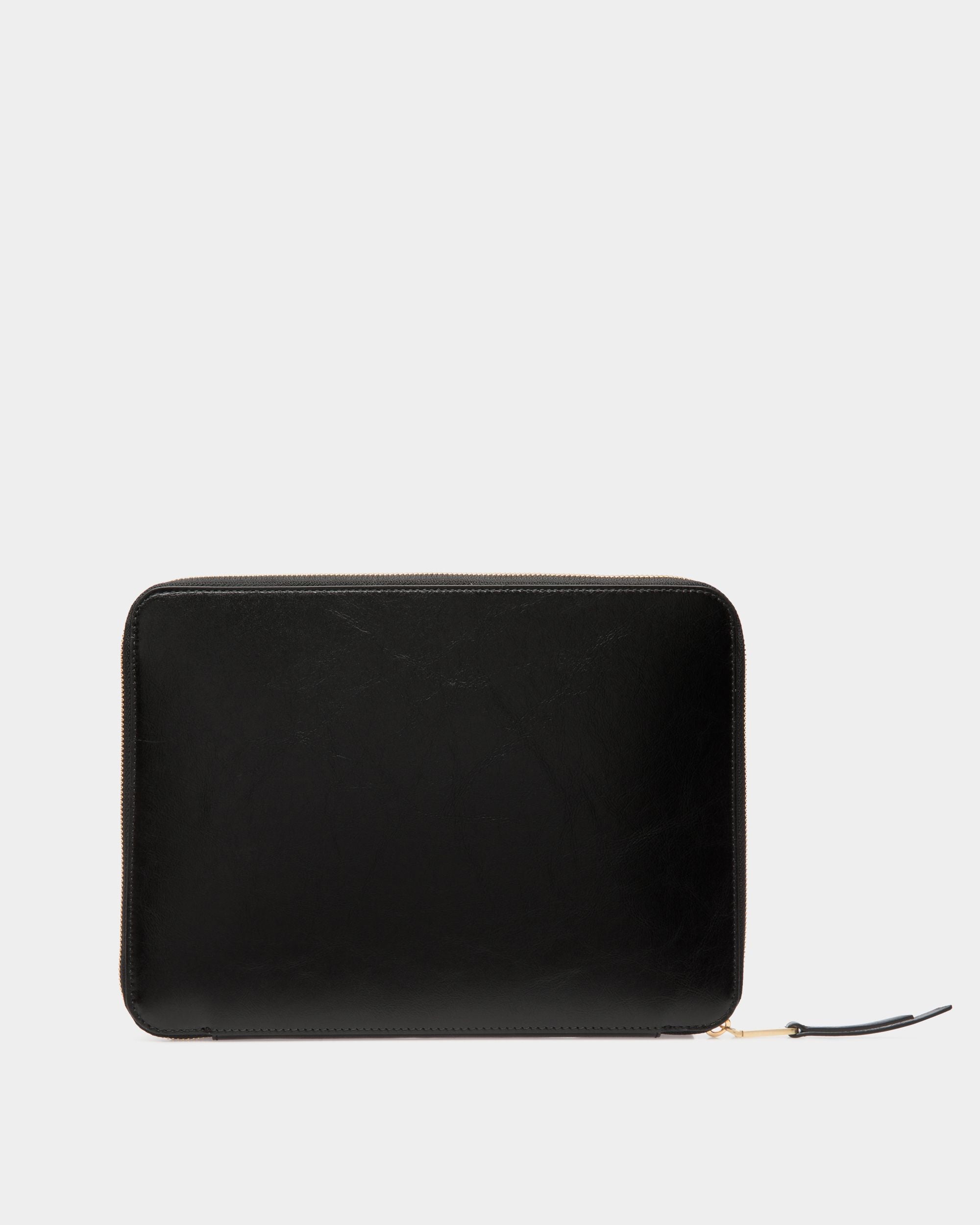 Easy Bally Tablet Case in Black Leather - Men's - Bally - 02