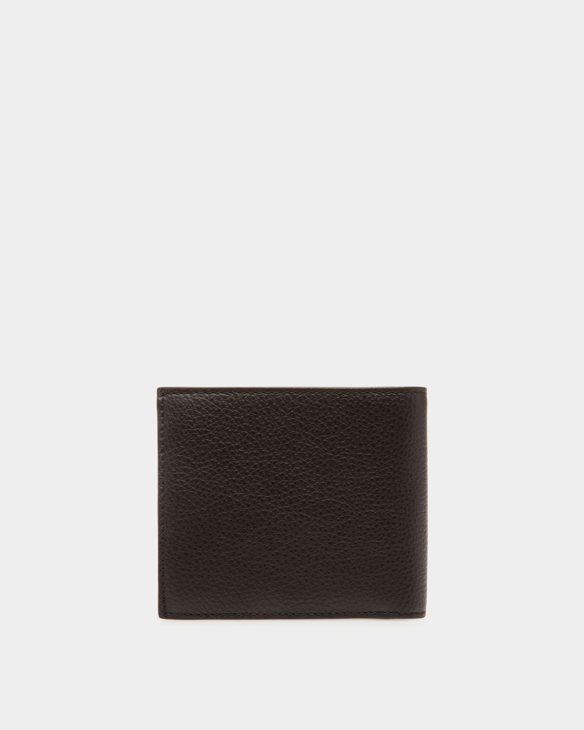 Coin Wallet In Brown Leather - Men's - Bally - 02